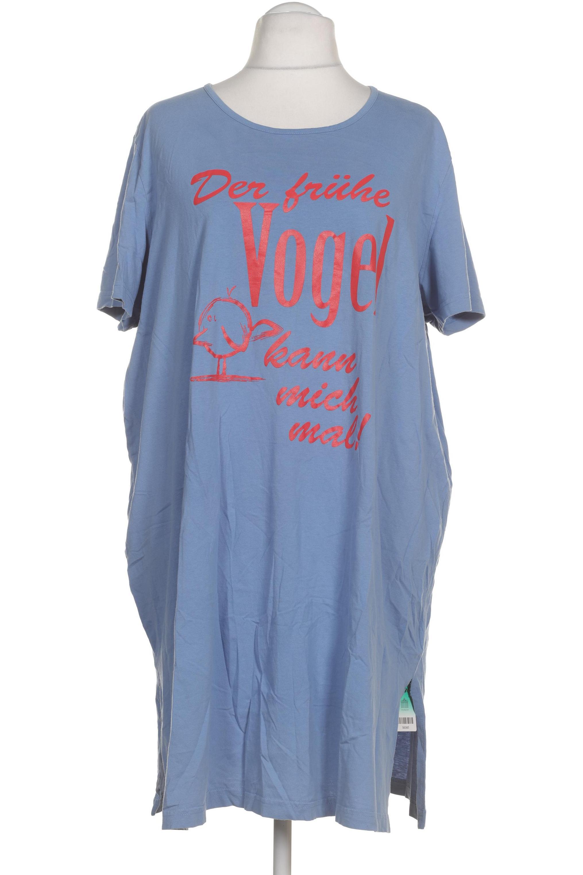 

Ulla Popken Damen T-Shirt, blau, Gr. 54