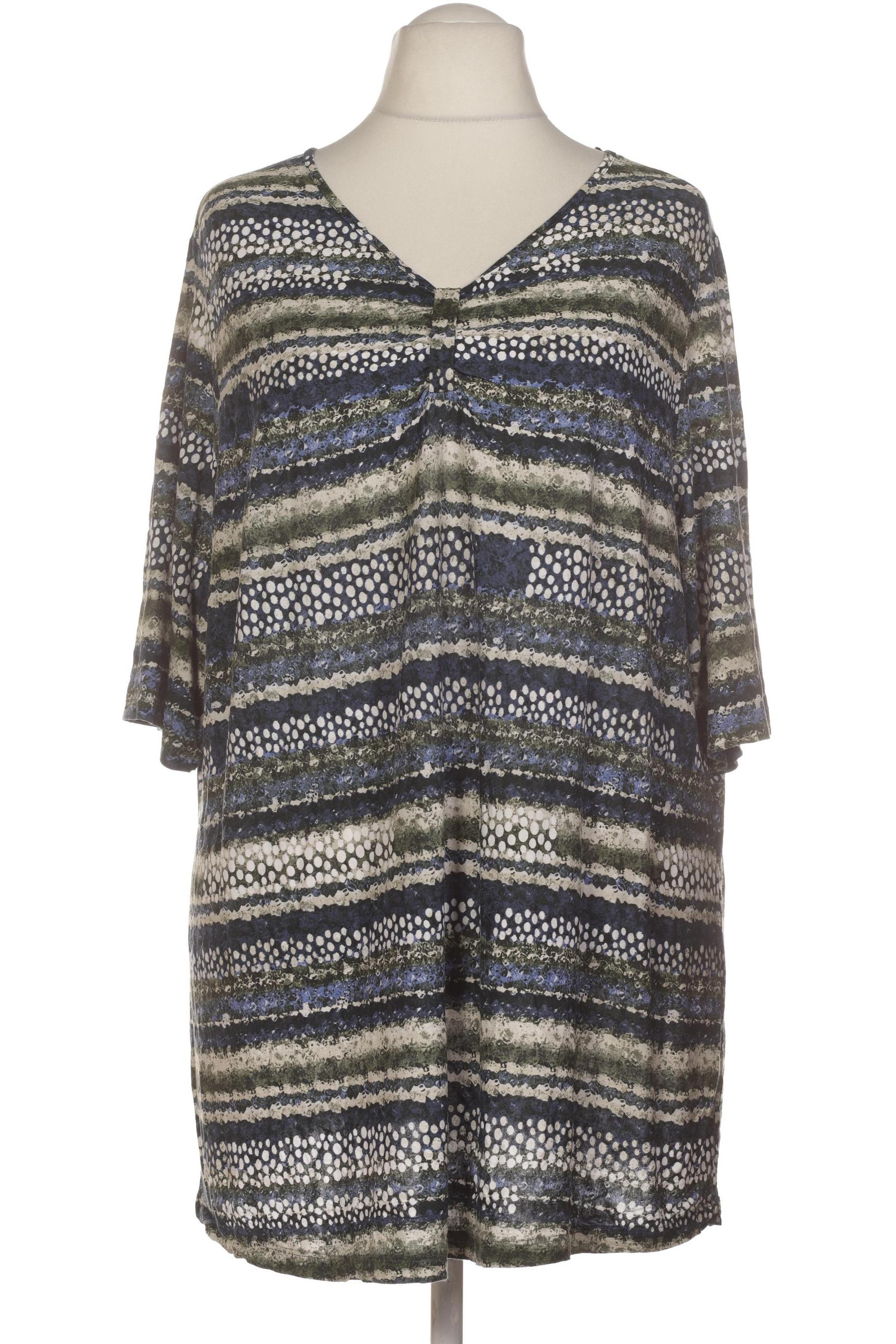 

Ulla Popken Damen T-Shirt, blau, Gr. 58