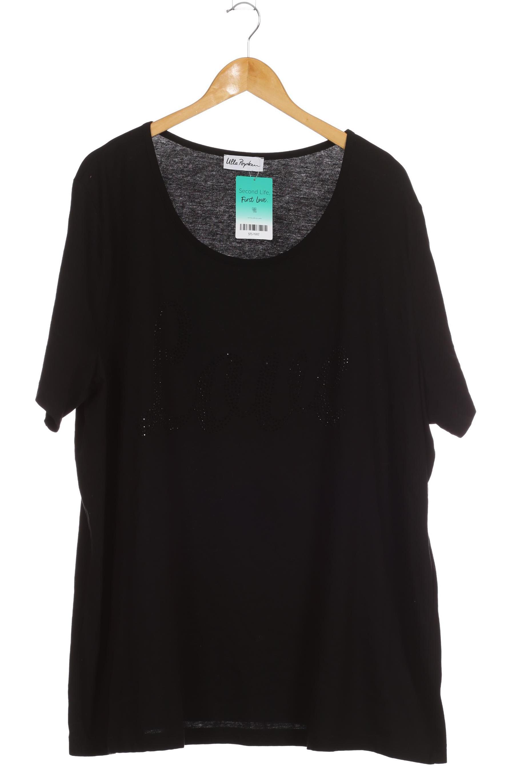 

Ulla Popken Damen T-Shirt, schwarz, Gr. 54