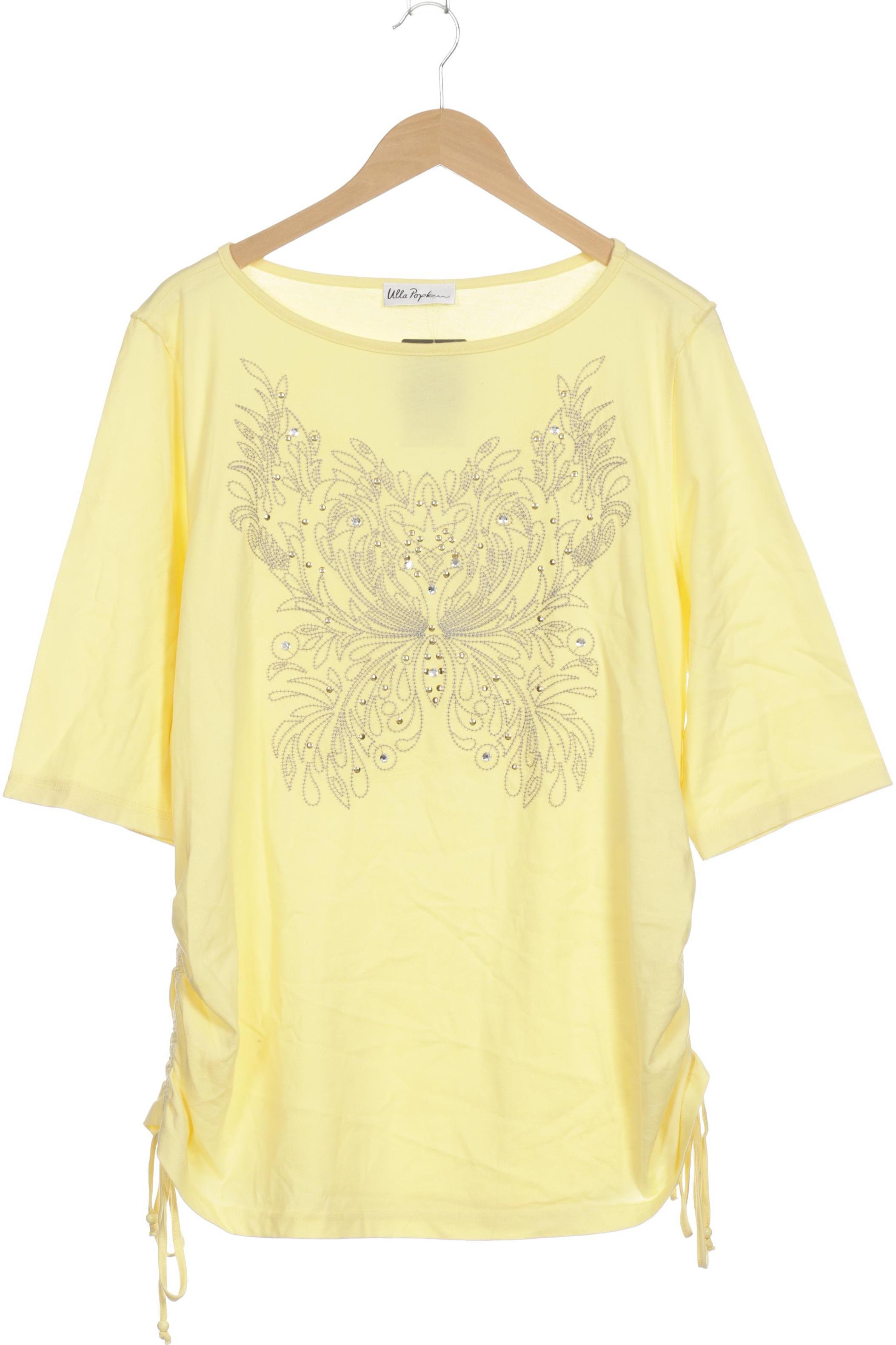 

Ulla Popken Damen T-Shirt, gelb, Gr. 46