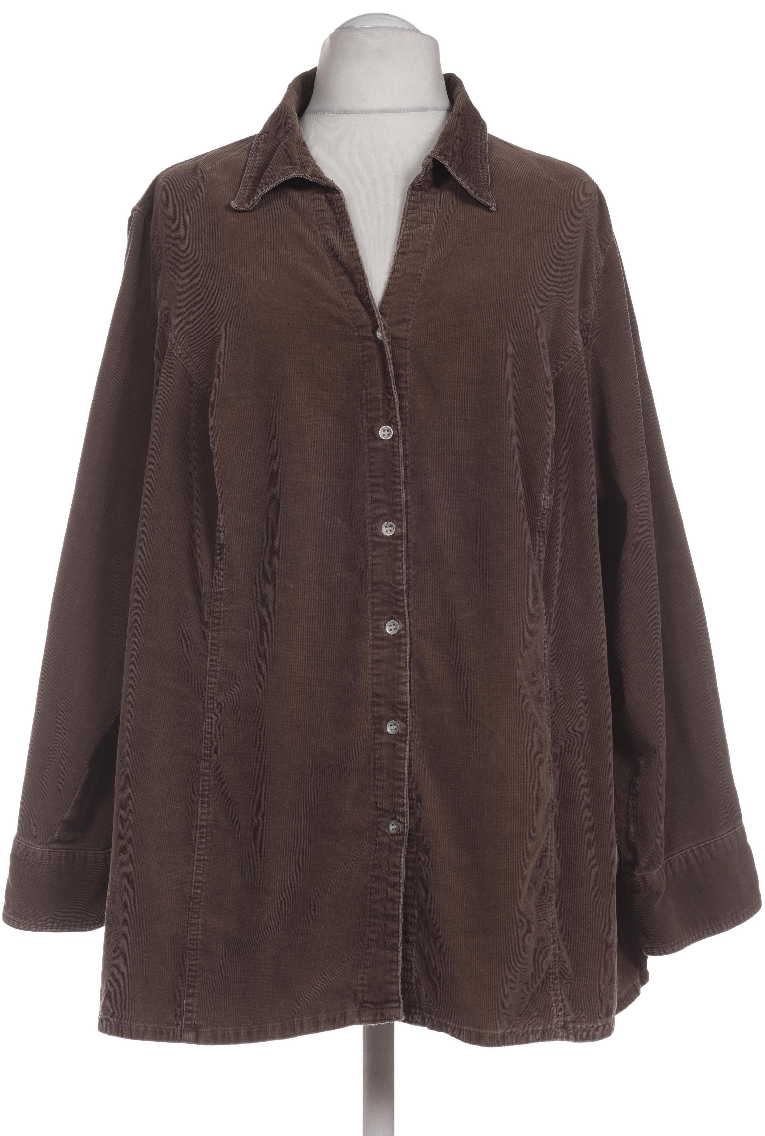 

Ulla Popken Damen Bluse, braun, Gr. 58