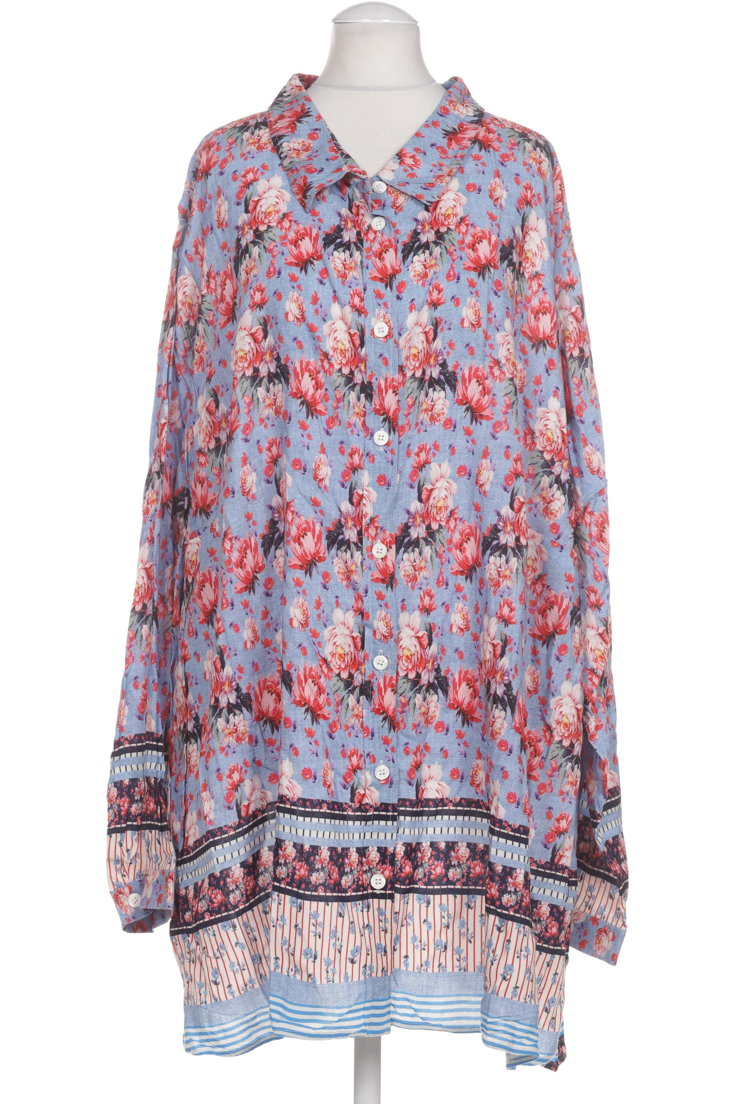 

Ulla Popken Damen Bluse, blau, Gr. 54