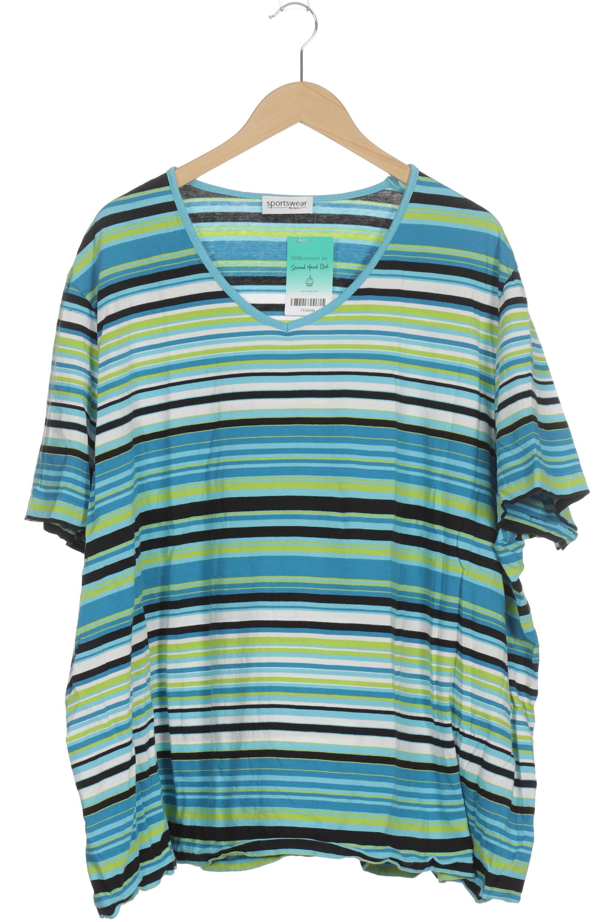 

Ulla Popken Damen T-Shirt, blau, Gr. 58