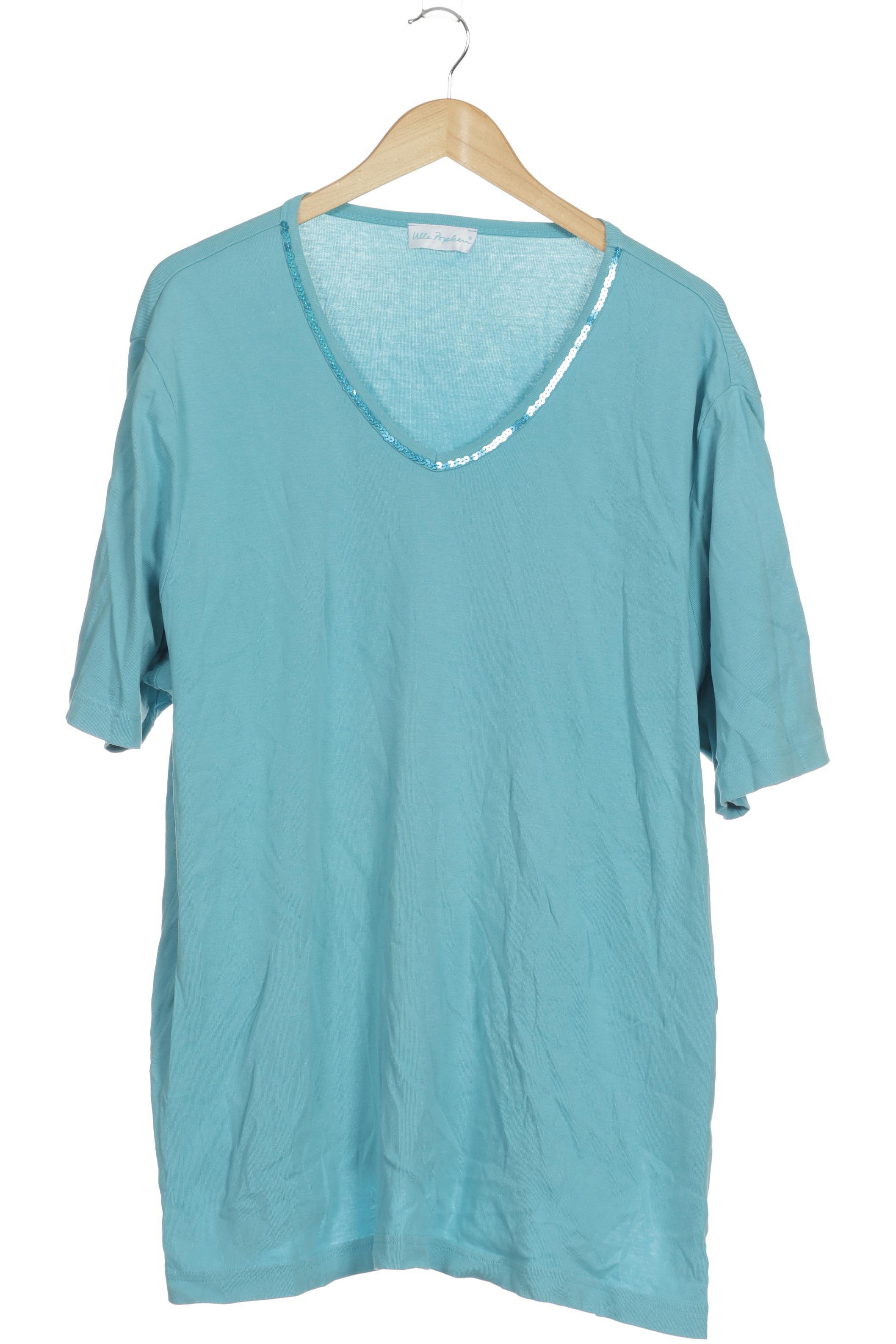 

Ulla Popken Damen T-Shirt, blau, Gr. 50
