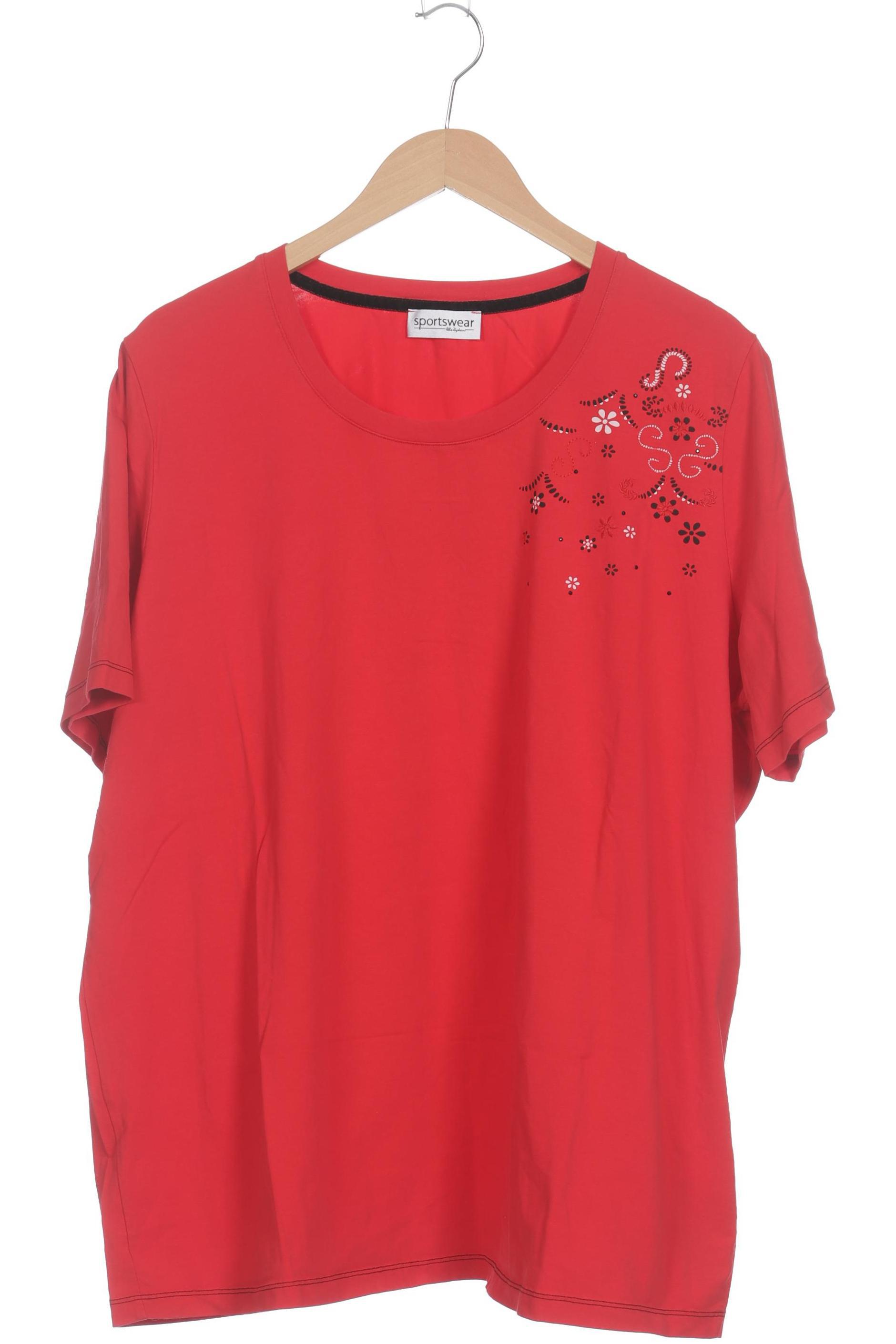 

Ulla Popken Damen T-Shirt, rot, Gr. 50