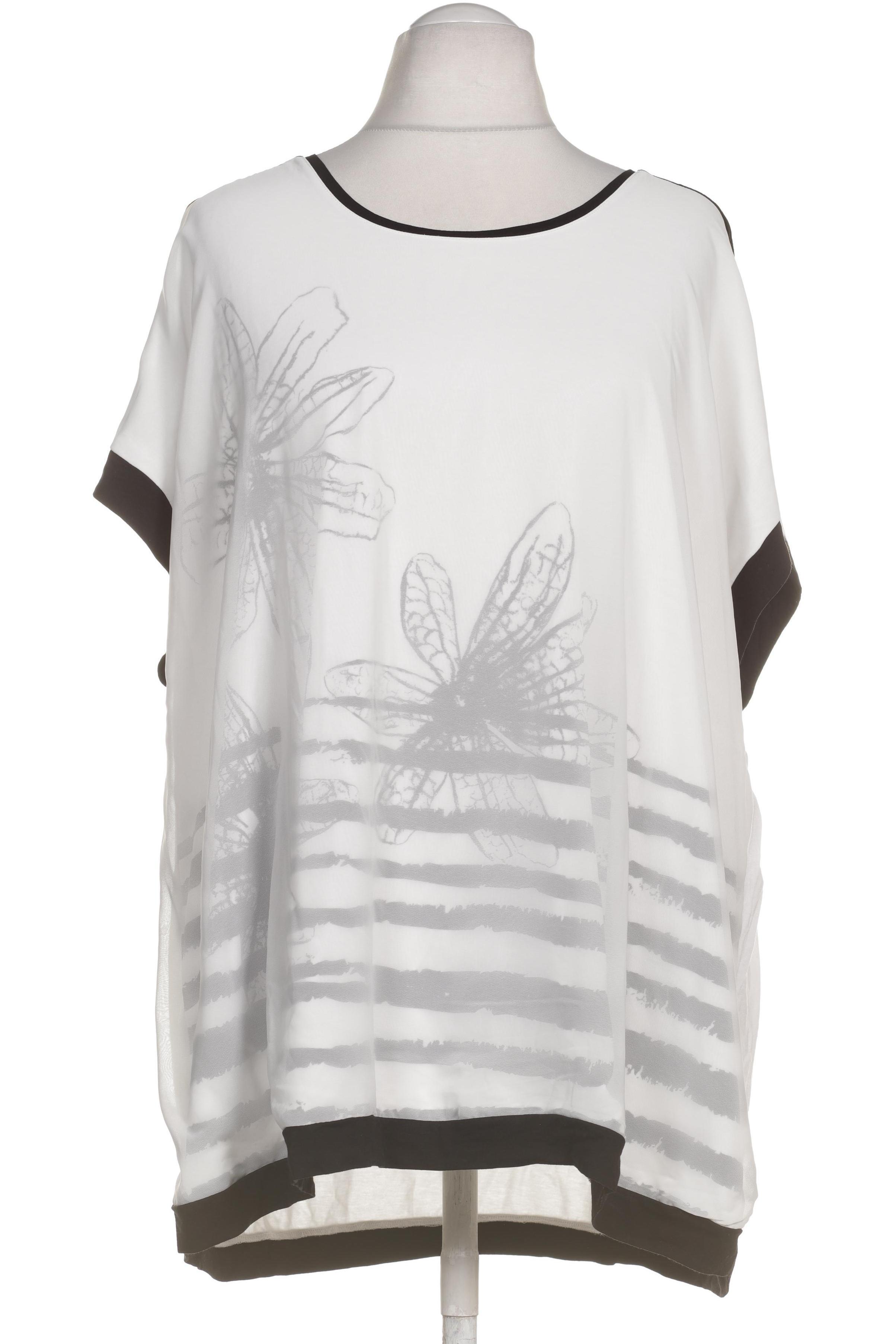 

Ulla Popken Damen T-Shirt, weiß, Gr. 54