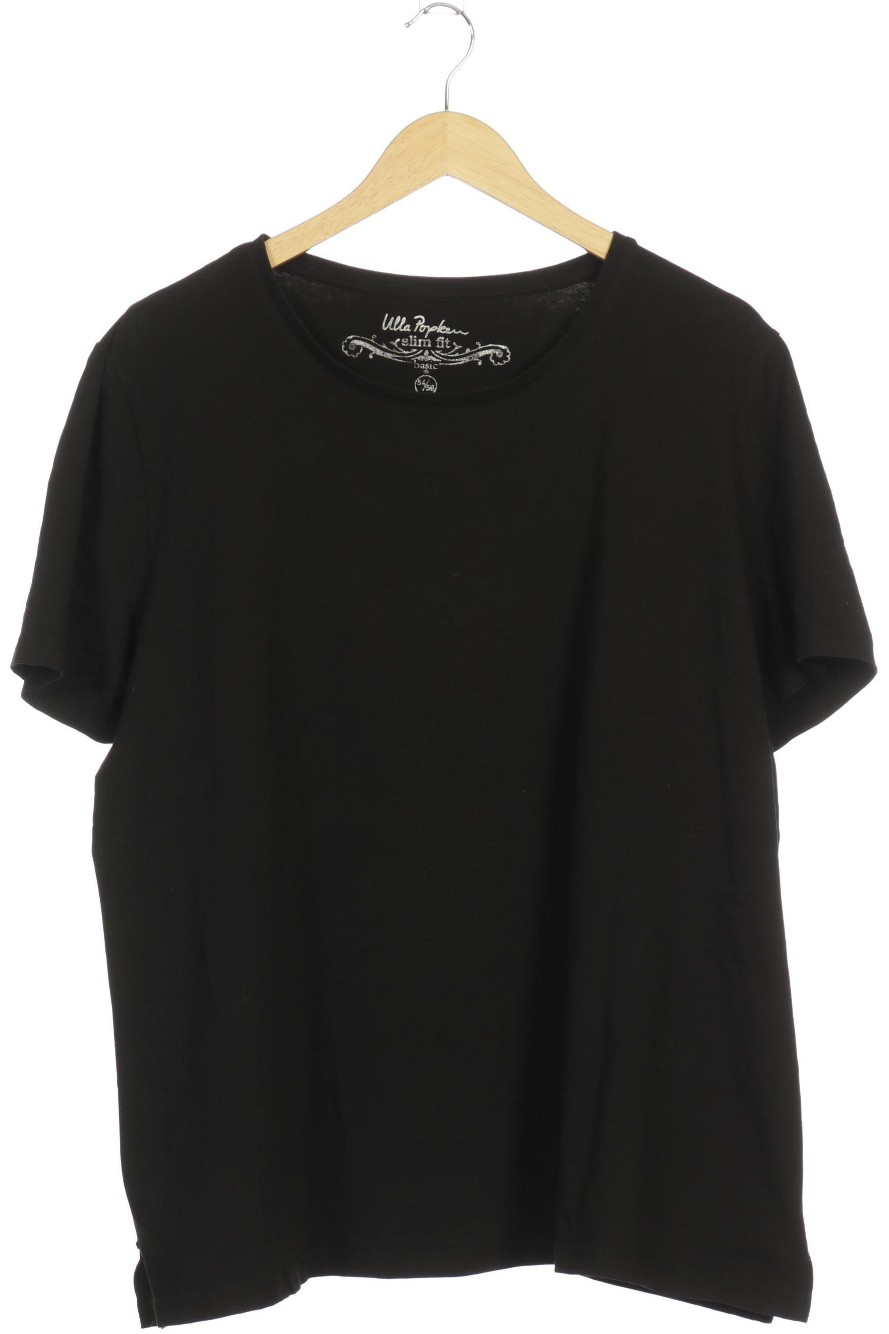 

Ulla Popken Damen T-Shirt, schwarz, Gr. 54