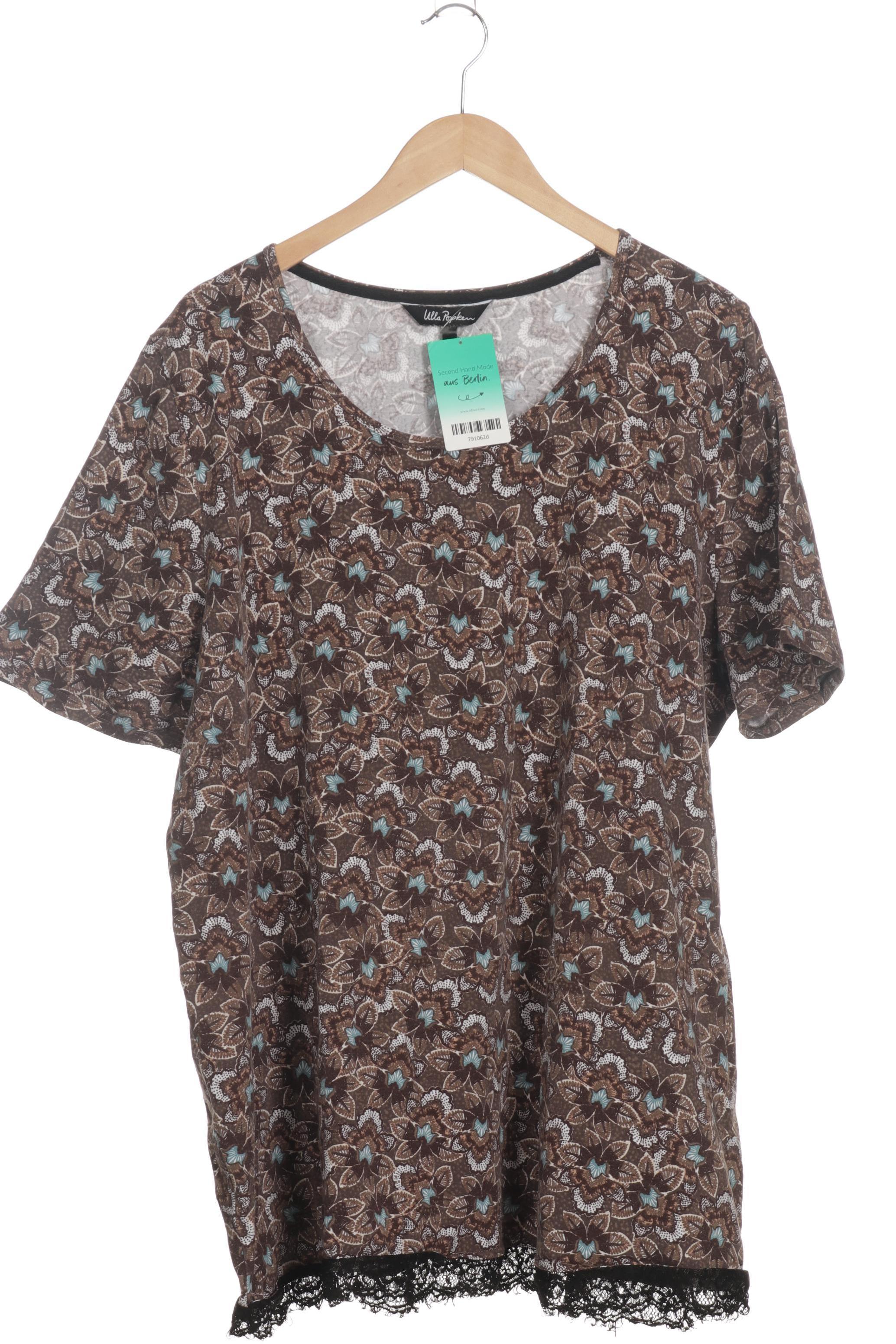

Ulla Popken Damen T-Shirt, braun, Gr. 54