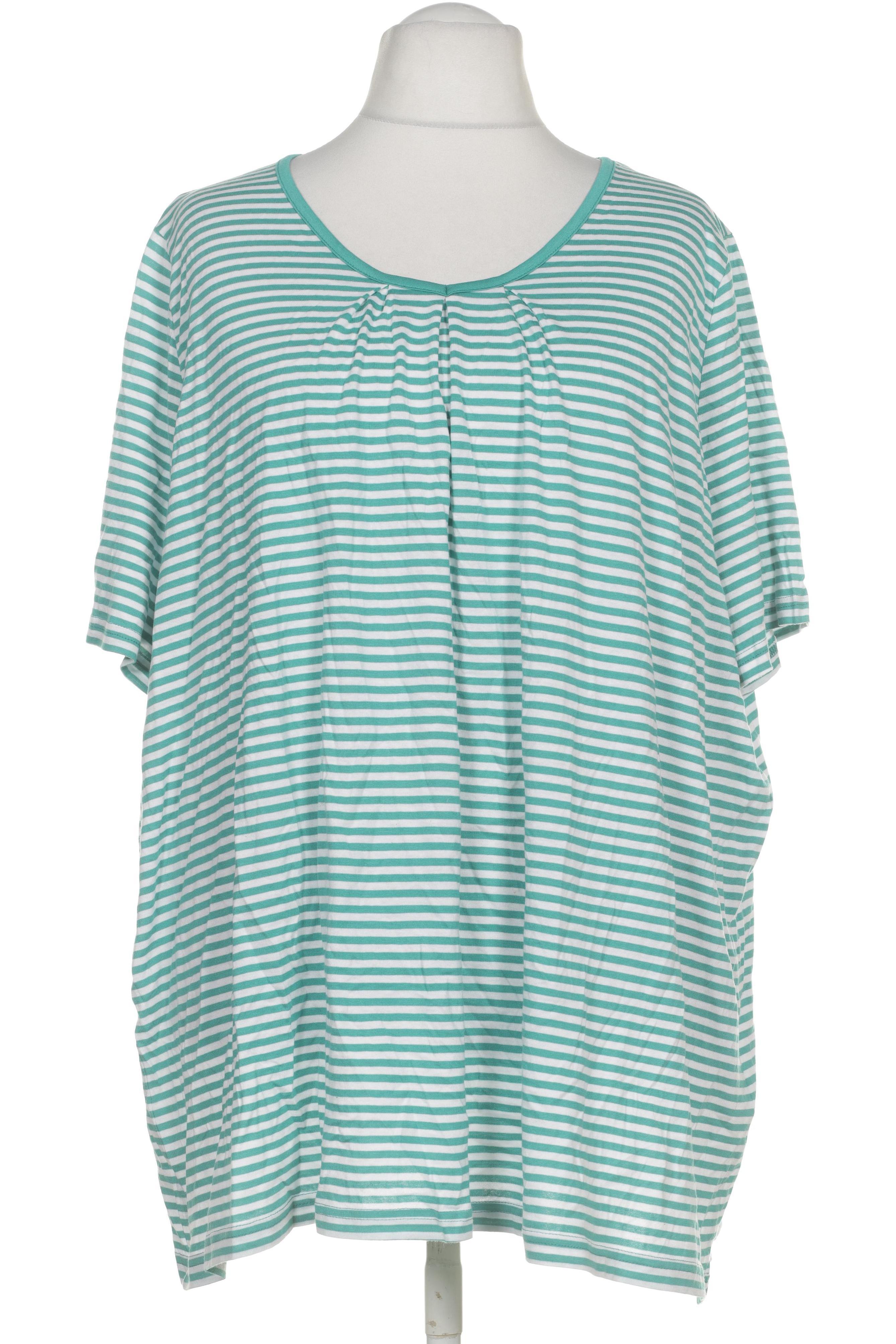 

Ulla Popken Damen T-Shirt, türkis, Gr. 58