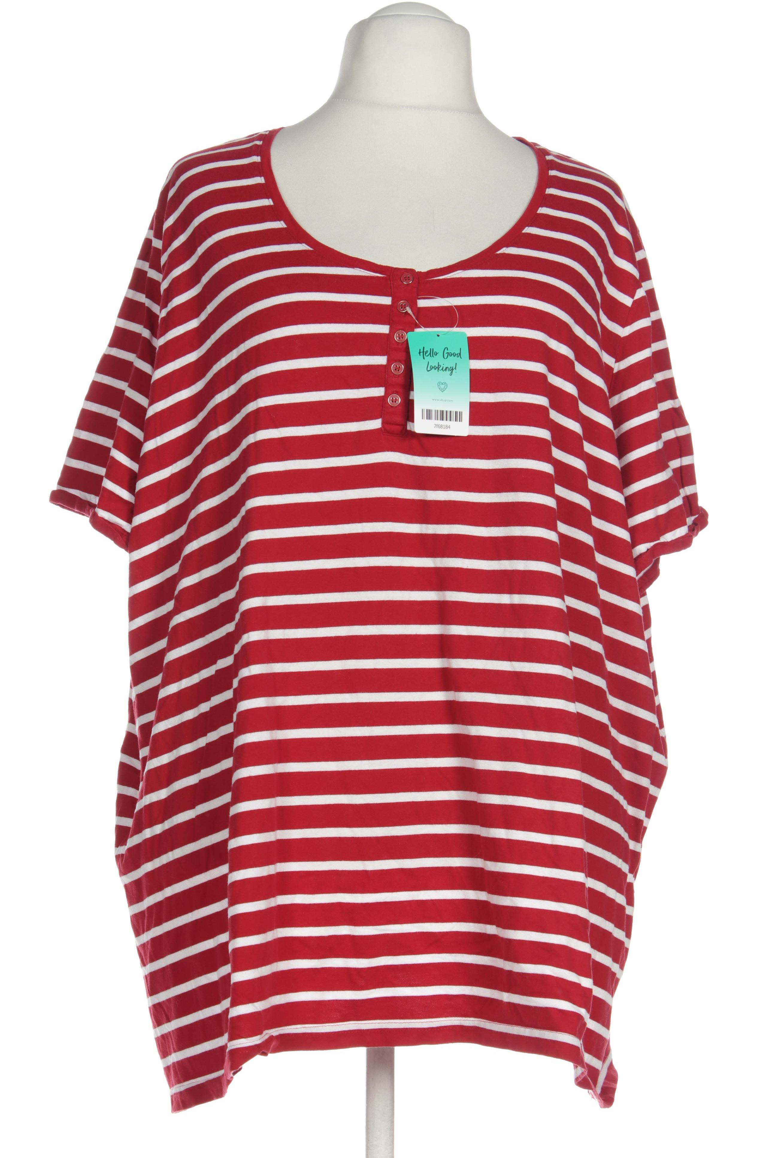 

Ulla Popken Damen T-Shirt, rot, Gr. 62