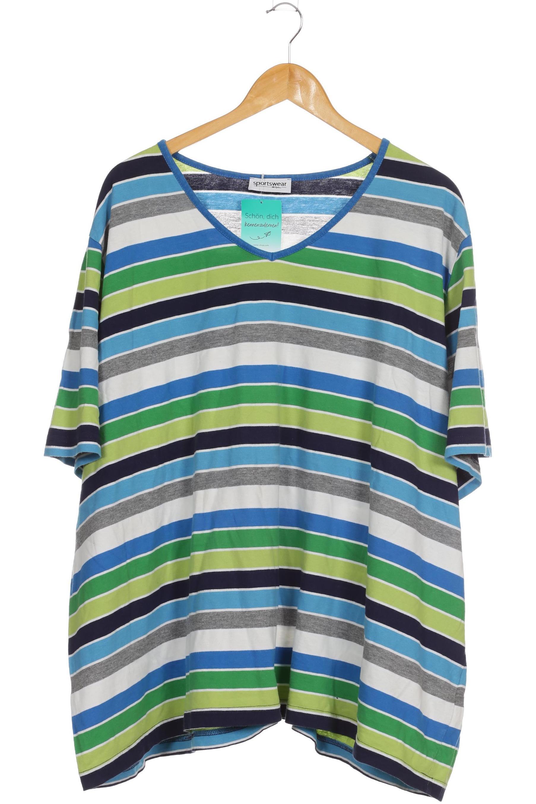 

Ulla Popken Damen T-Shirt, blau, Gr. 62