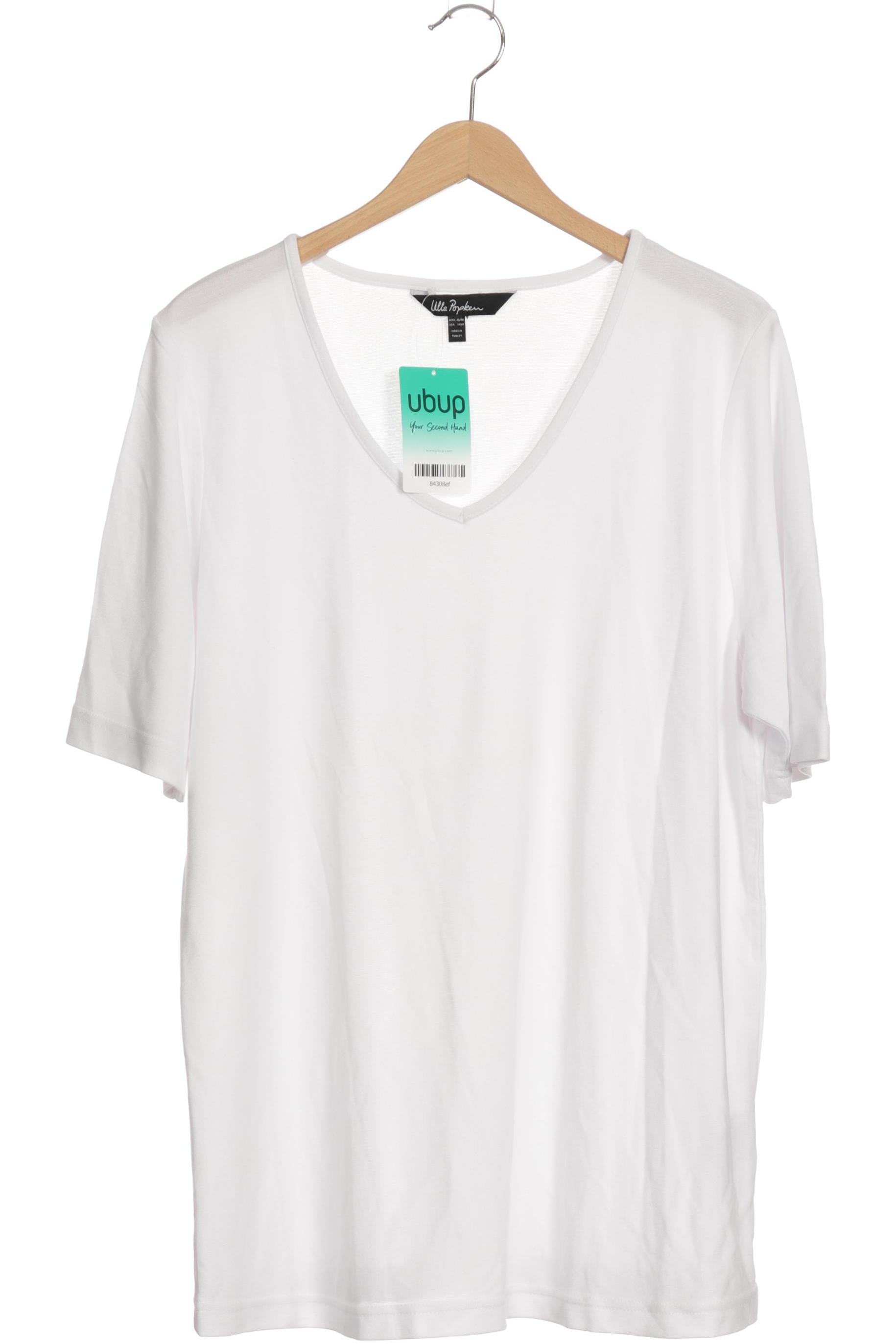

Ulla Popken Damen T-Shirt, weiß, Gr. 46