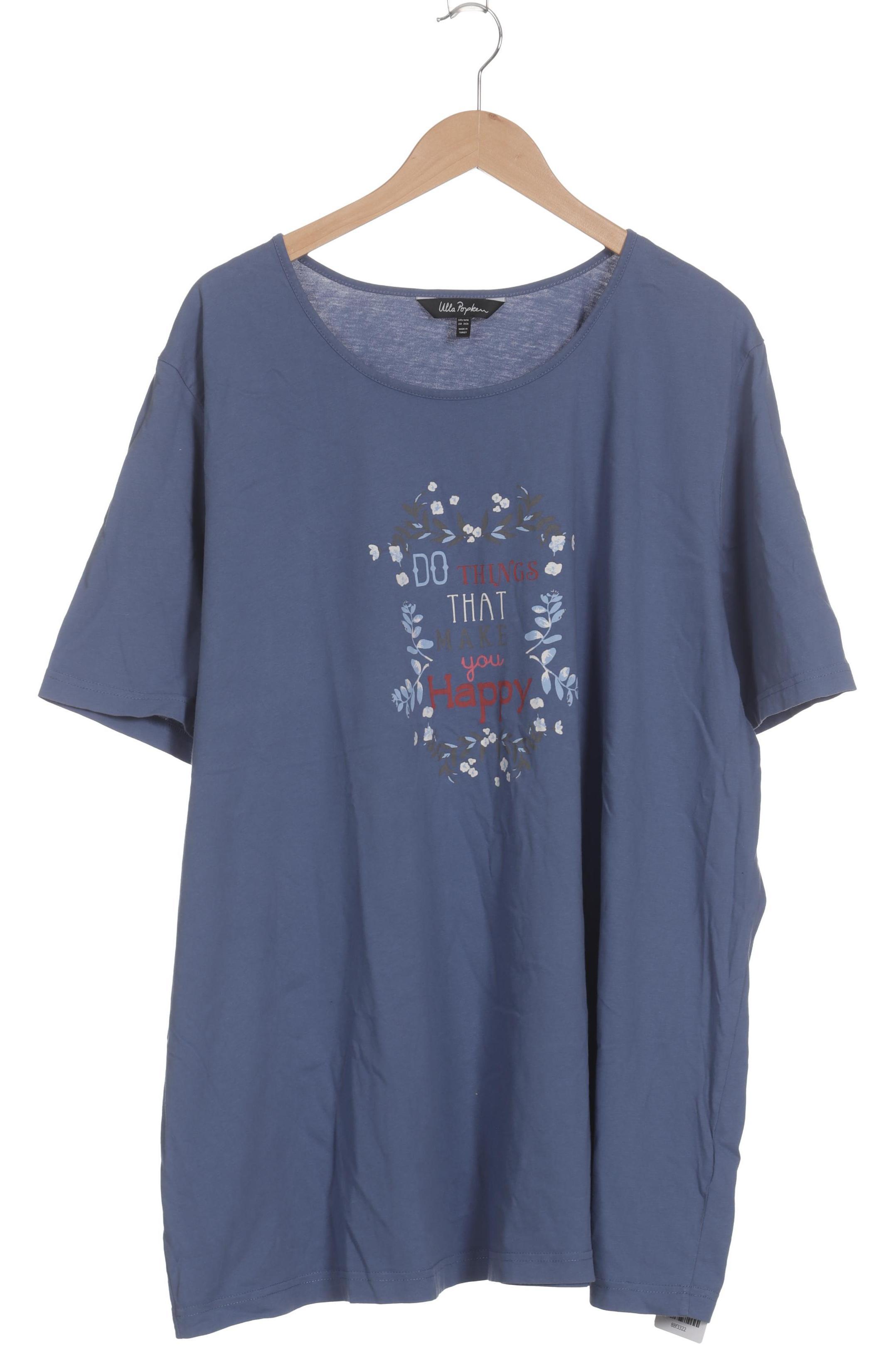 

Ulla Popken Damen T-Shirt, blau, Gr. 54