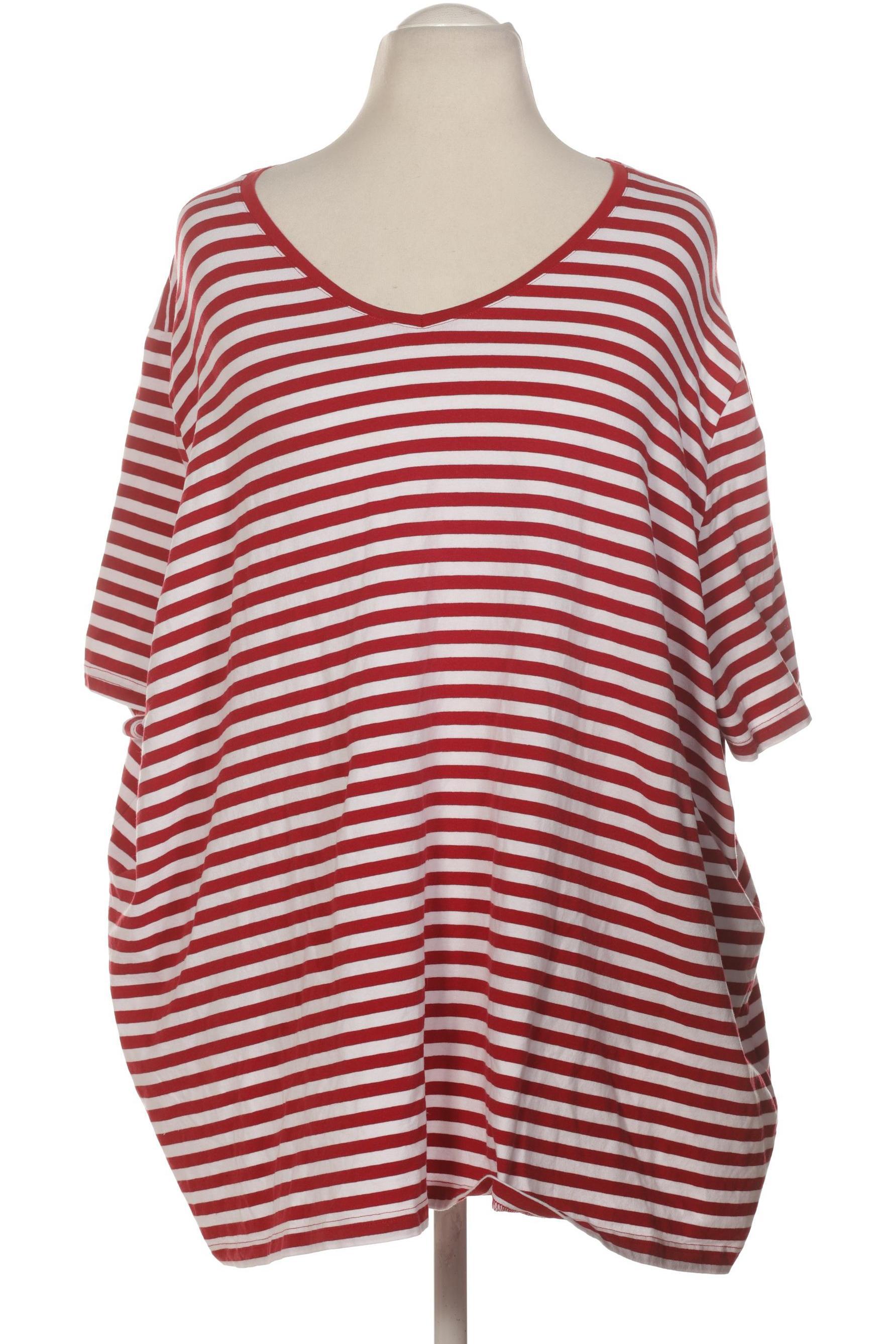 

Ulla Popken Damen T-Shirt, rot, Gr. 62