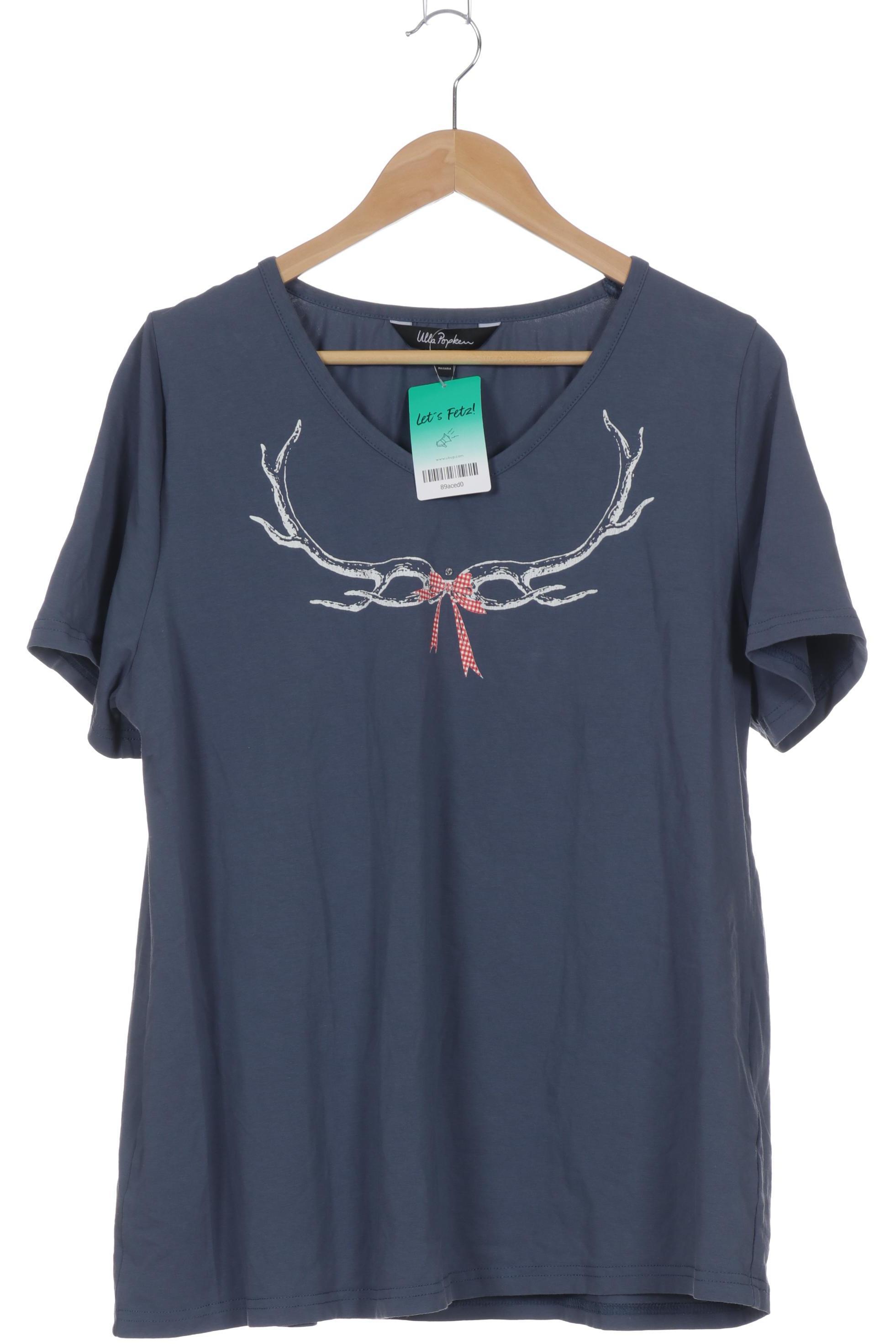 

Ulla Popken Damen T-Shirt, blau, Gr. 46