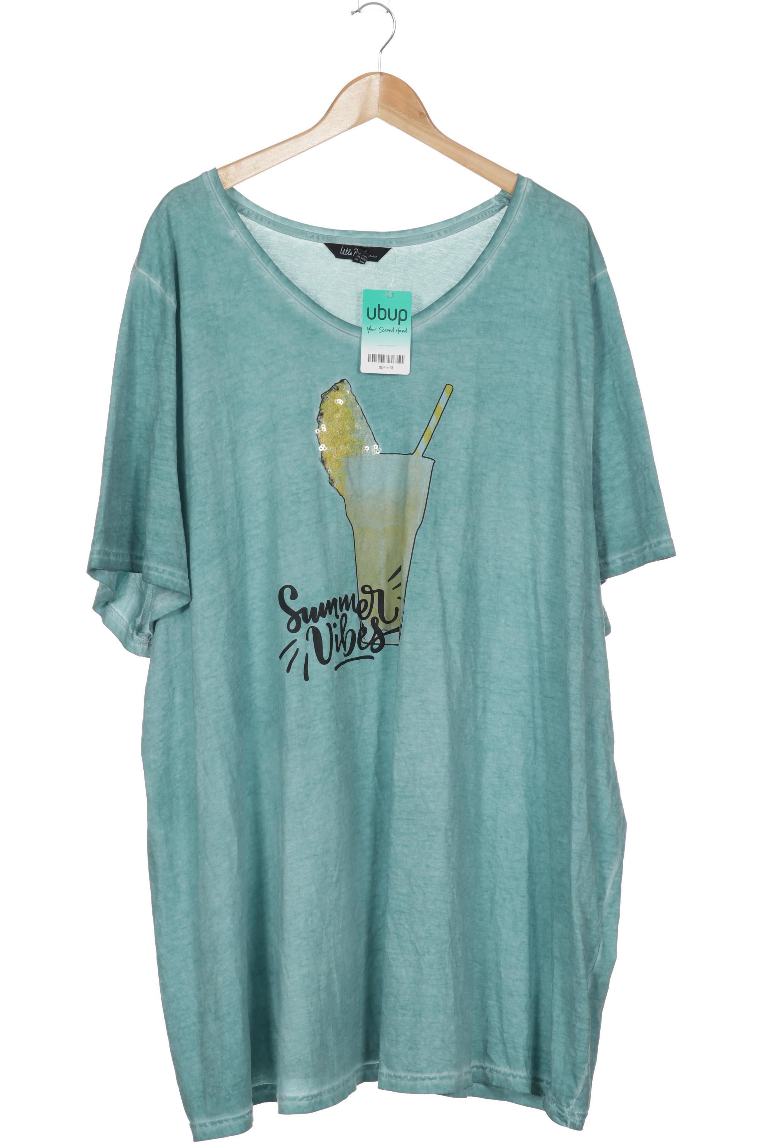 

Ulla Popken Damen T-Shirt, türkis, Gr. 62