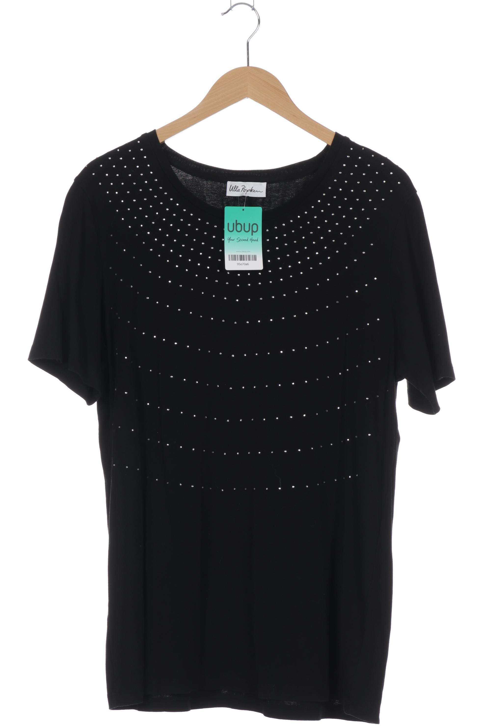 

Ulla Popken Damen T-Shirt, schwarz, Gr. 46