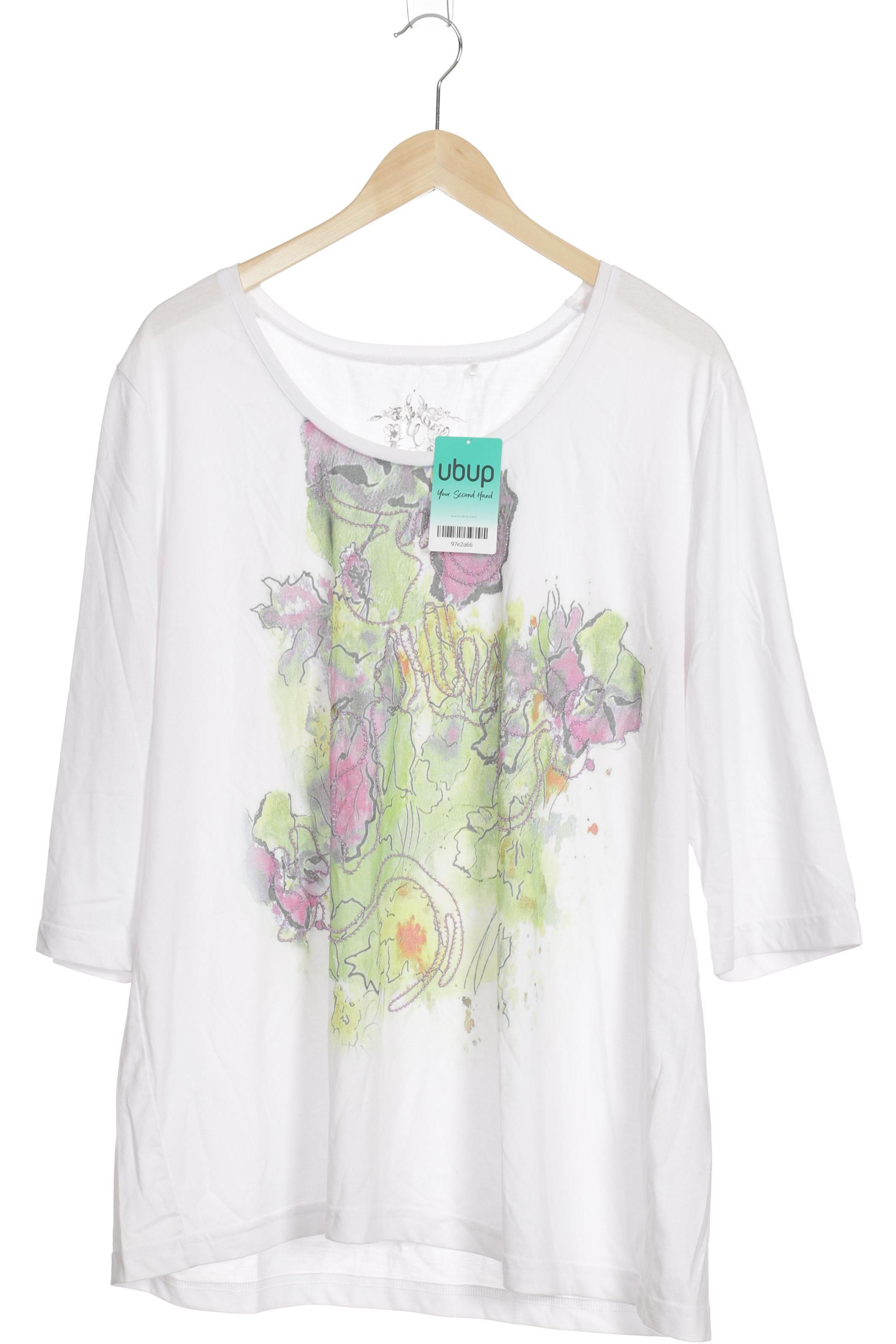 

Ulla Popken Damen T-Shirt, weiß, Gr. 20
