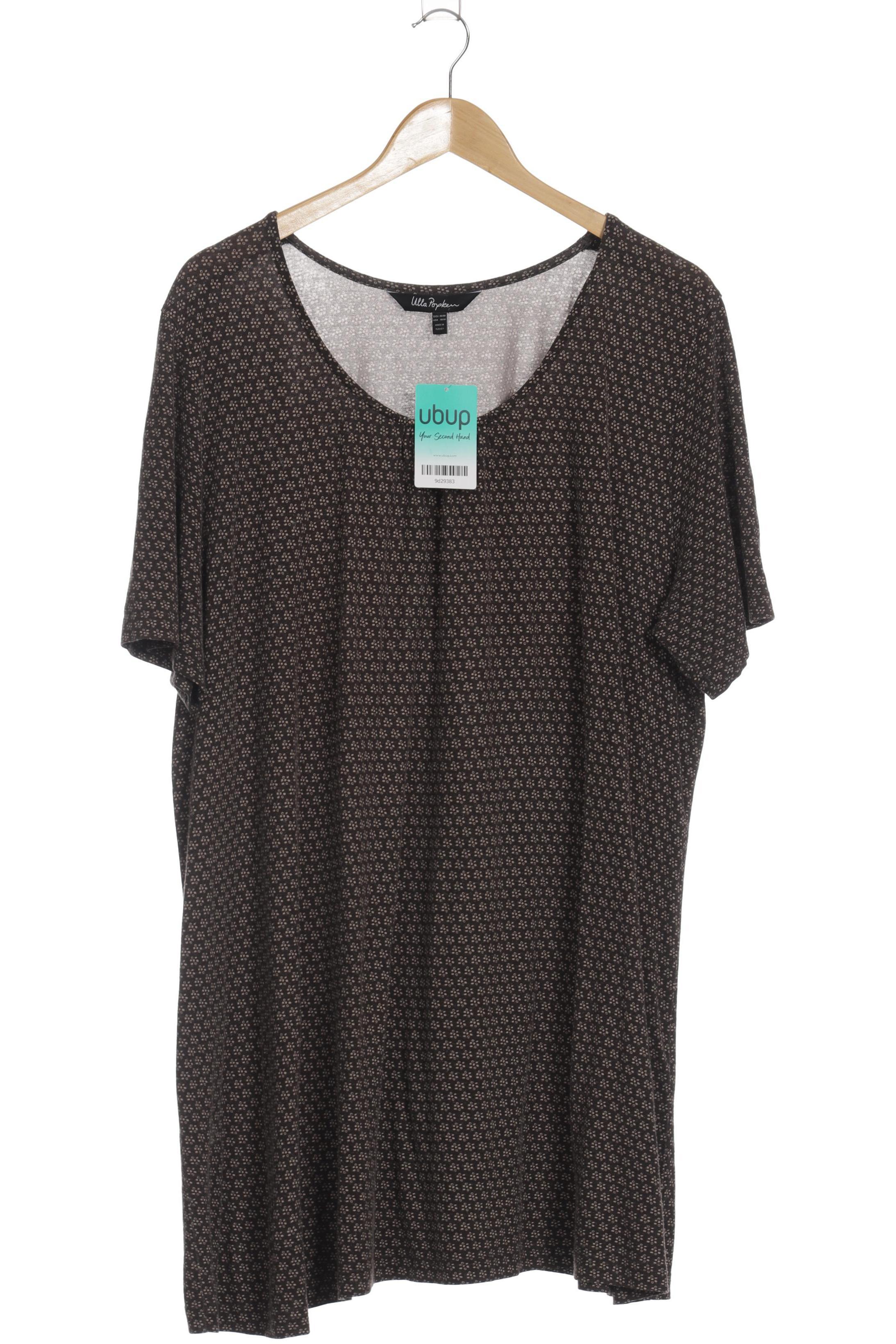 

Ulla Popken Damen T-Shirt, braun, Gr. 46