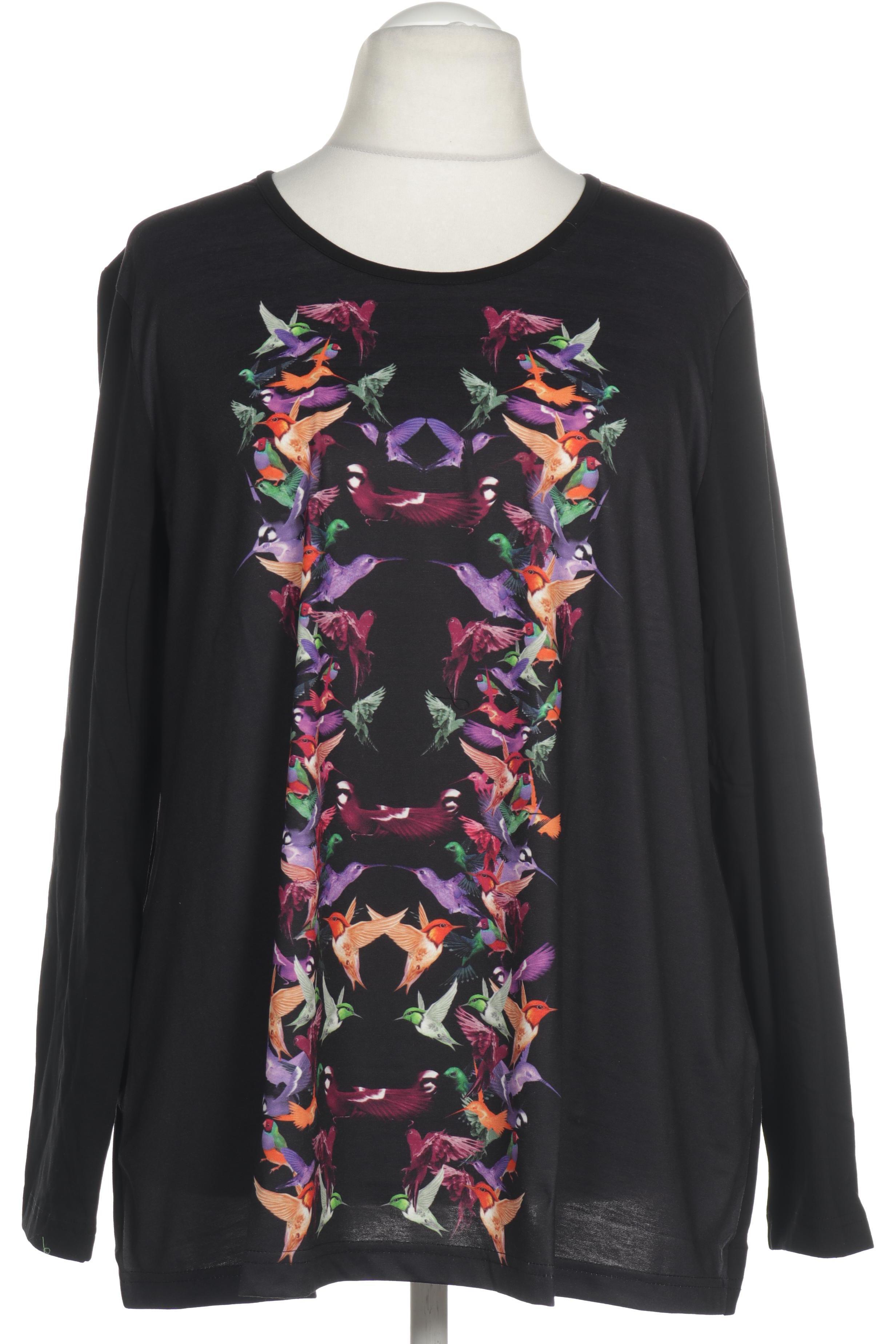 

Ulla Popken Damen T-Shirt, schwarz, Gr. 50