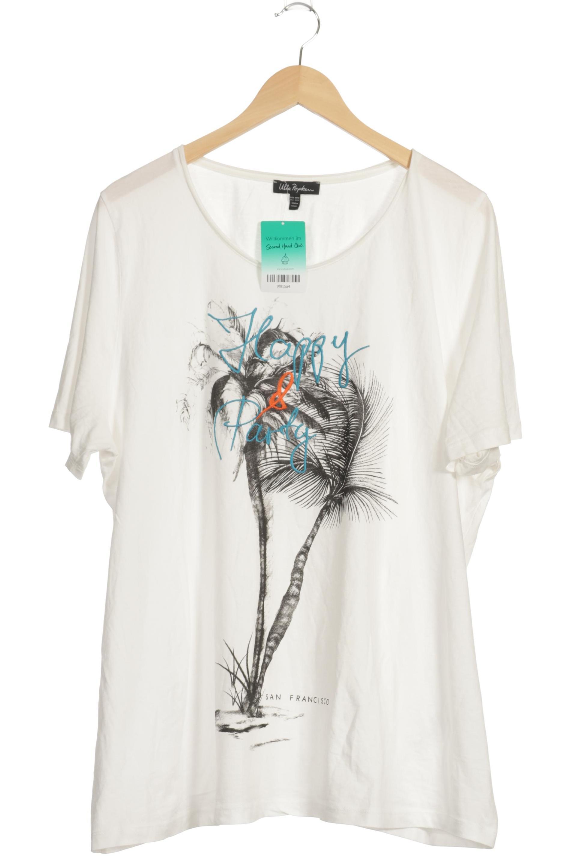 

Ulla Popken Damen T-Shirt, weiß, Gr. 50