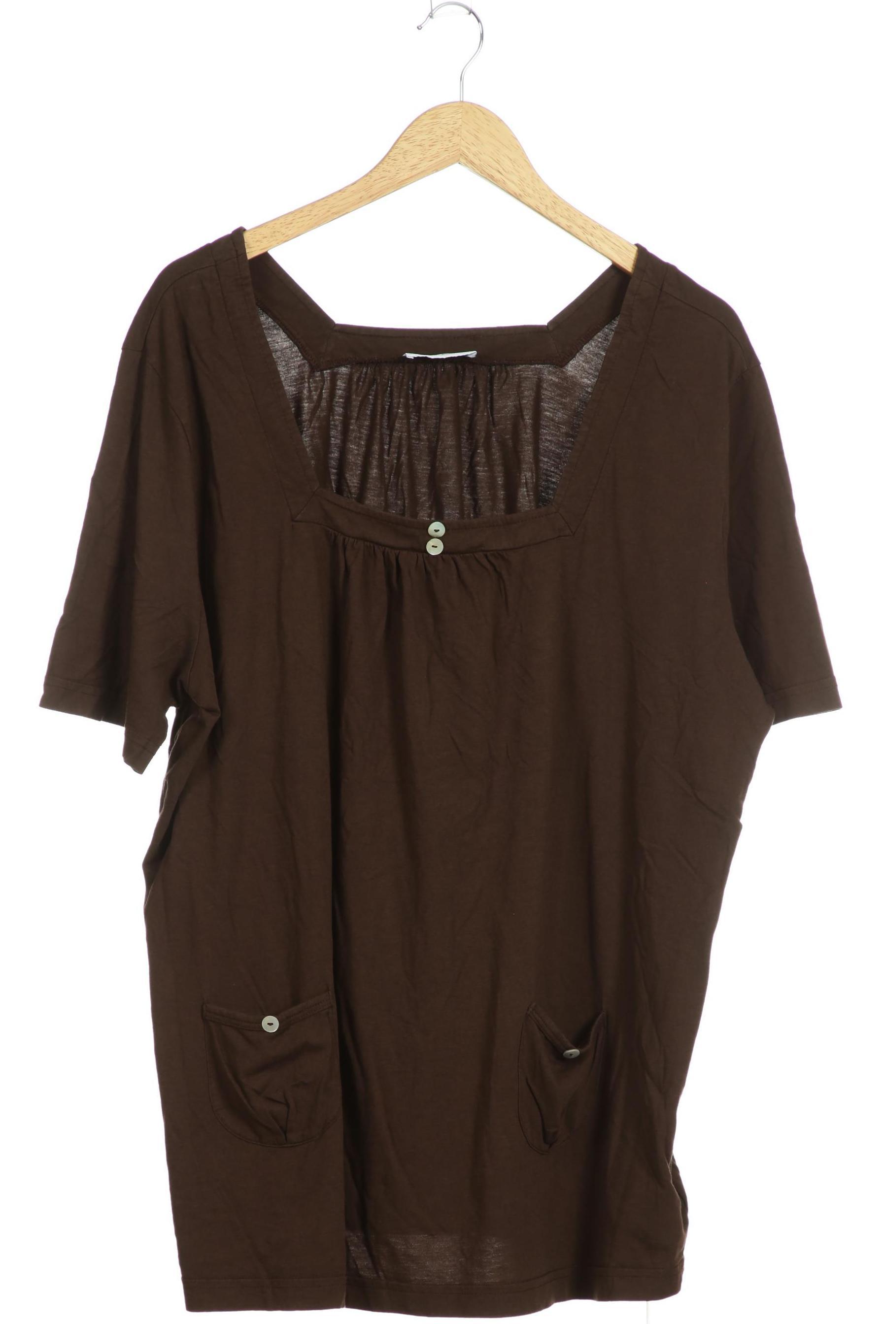 

Ulla Popken Damen T-Shirt, braun, Gr. 50