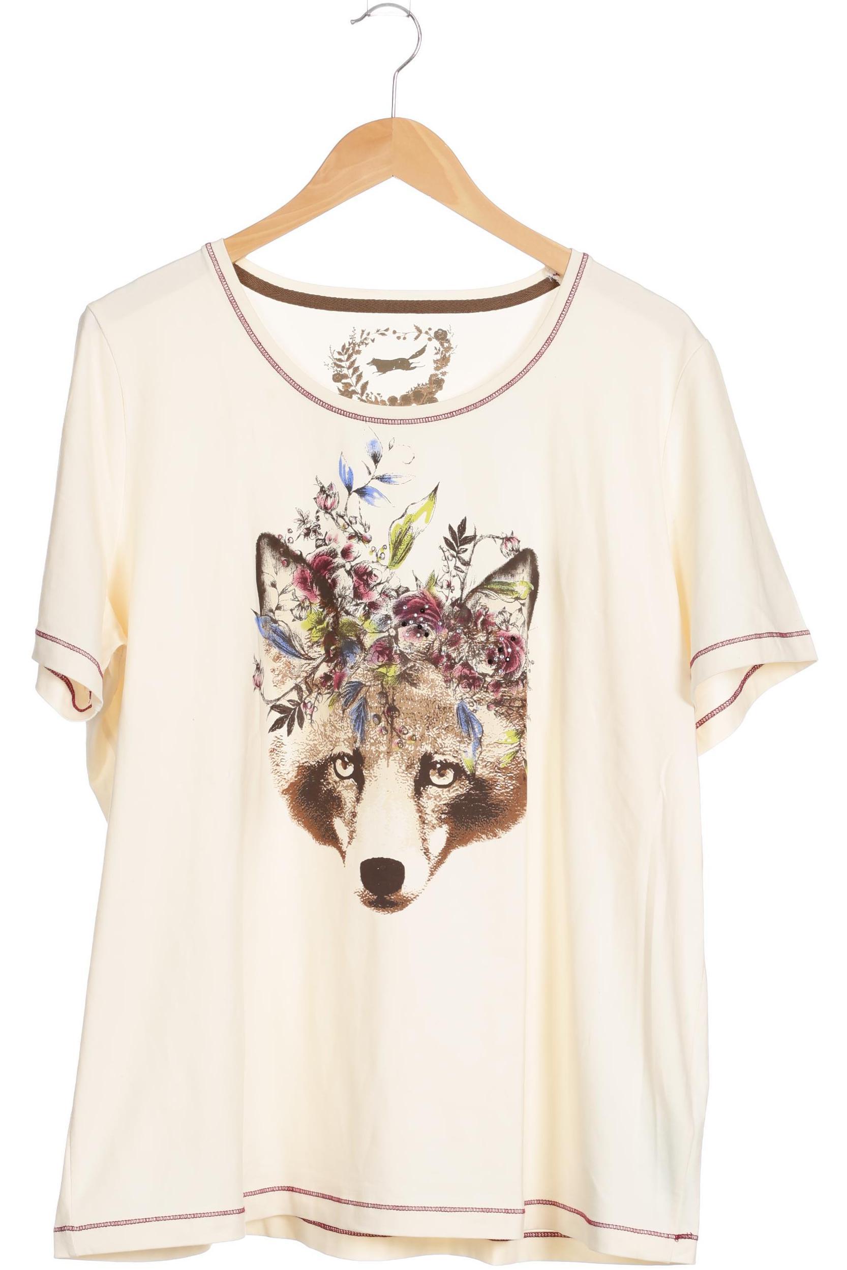 

Ulla Popken Damen T-Shirt, beige, Gr.