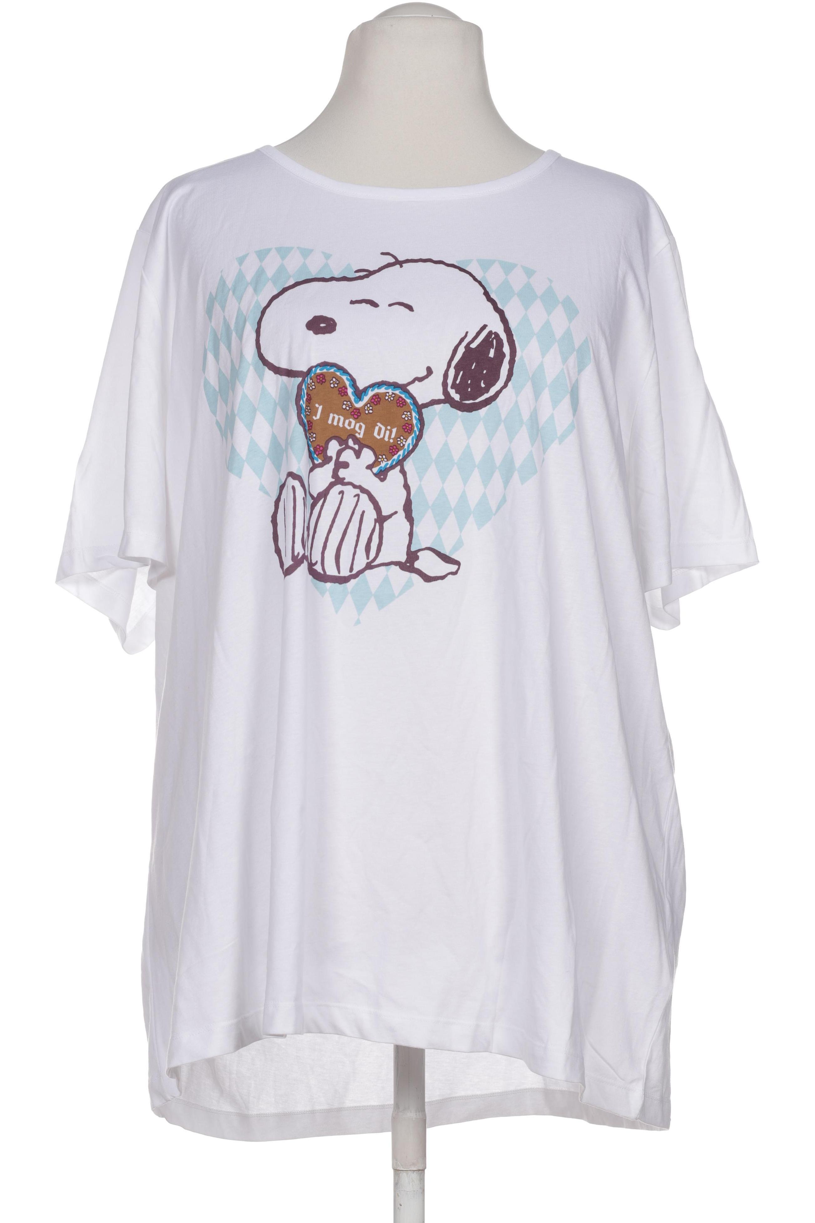 

Ulla Popken Damen T-Shirt, weiß, Gr. 54