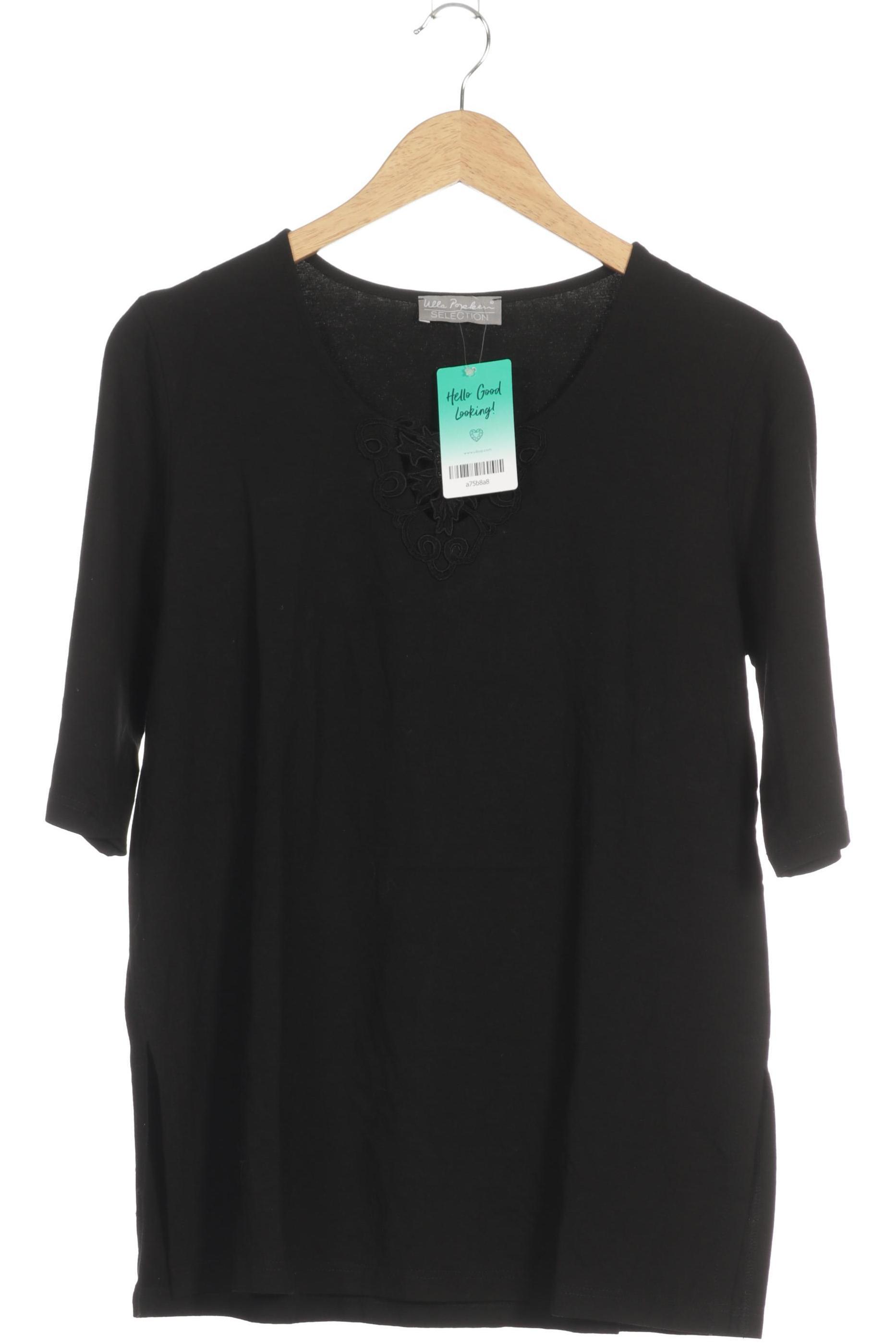 

Ulla Popken Damen T-Shirt, schwarz, Gr. 42