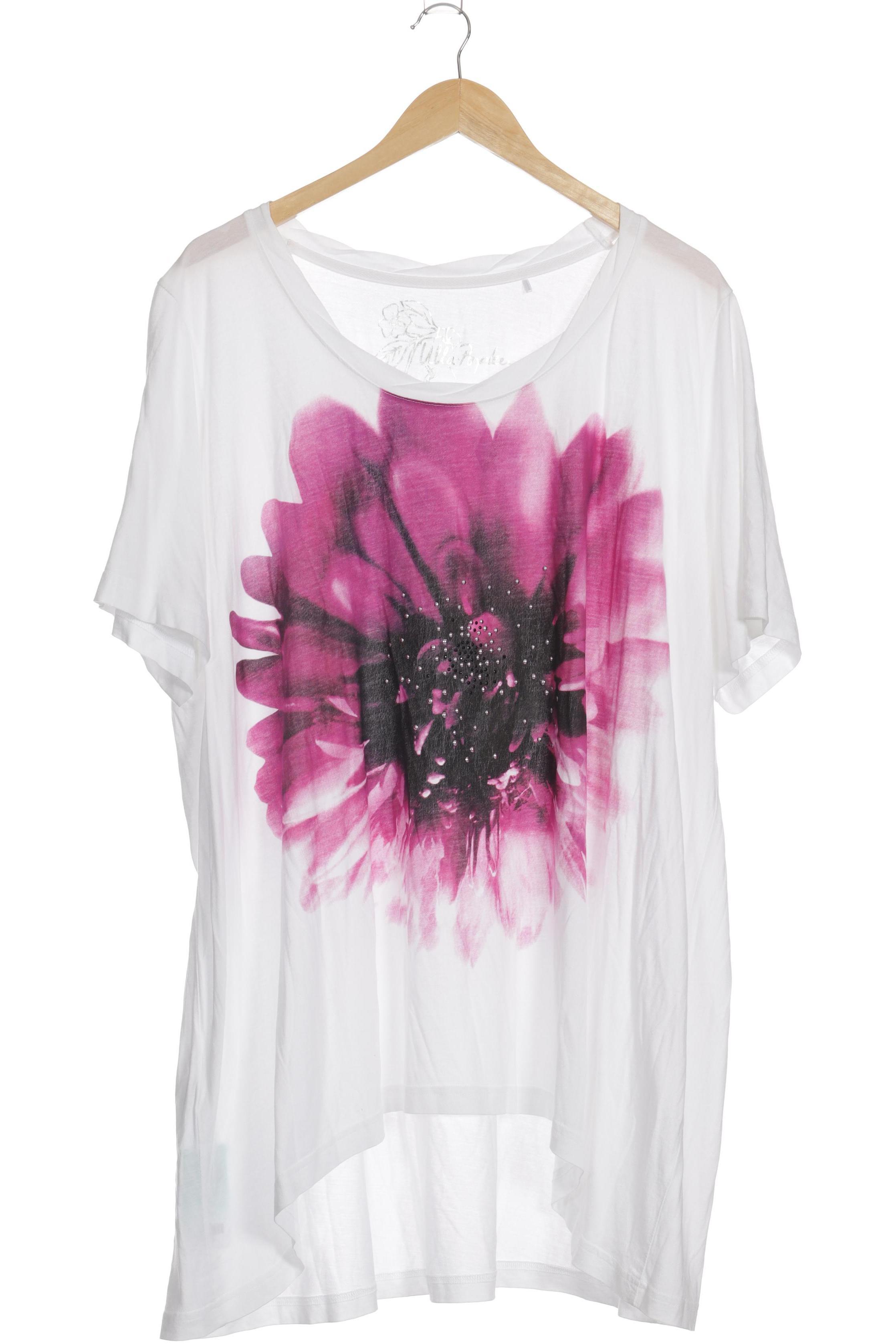 

Ulla Popken Damen T-Shirt, weiß, Gr. 54