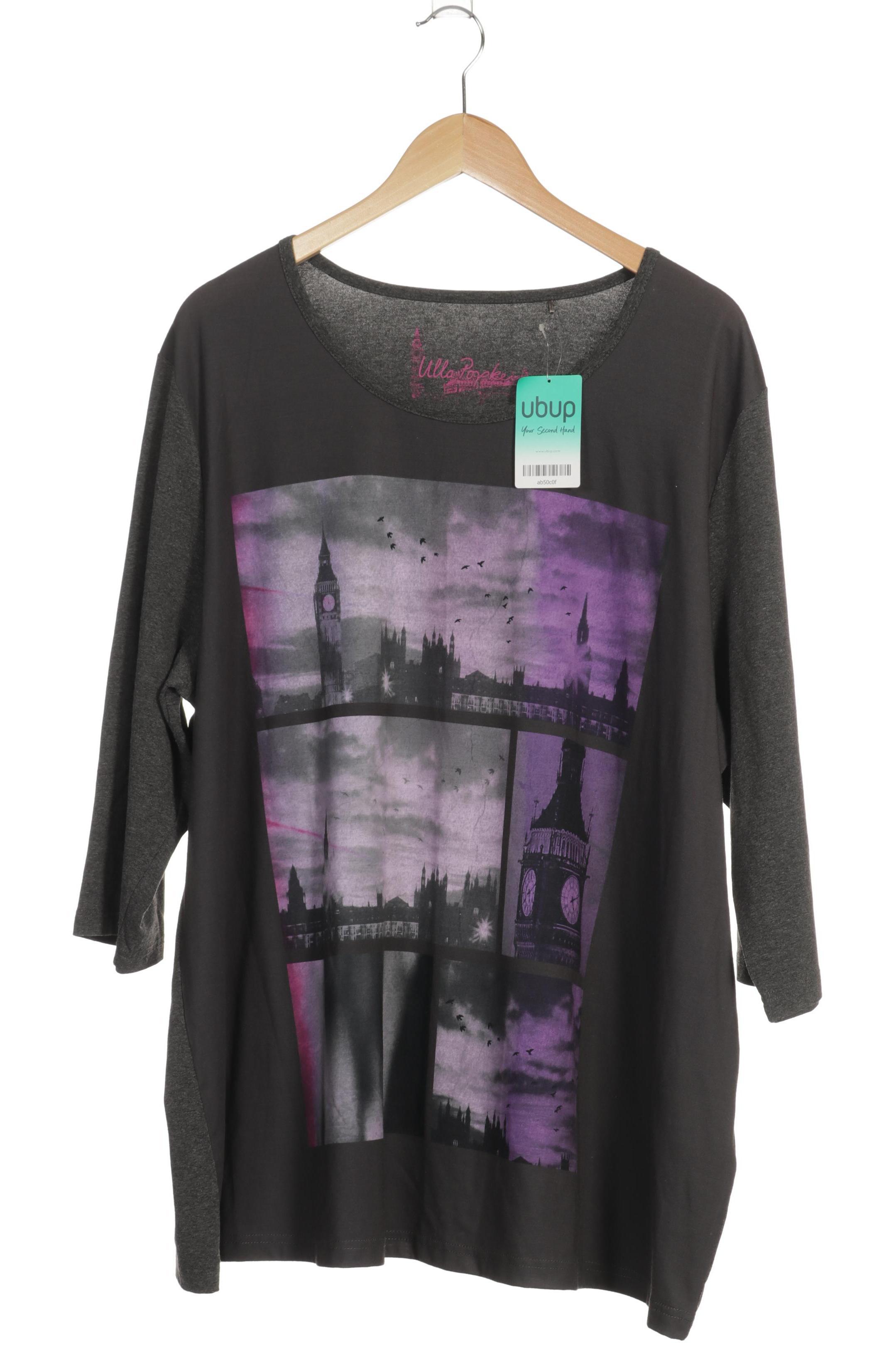 

Ulla Popken Damen T-Shirt, grau, Gr. 54