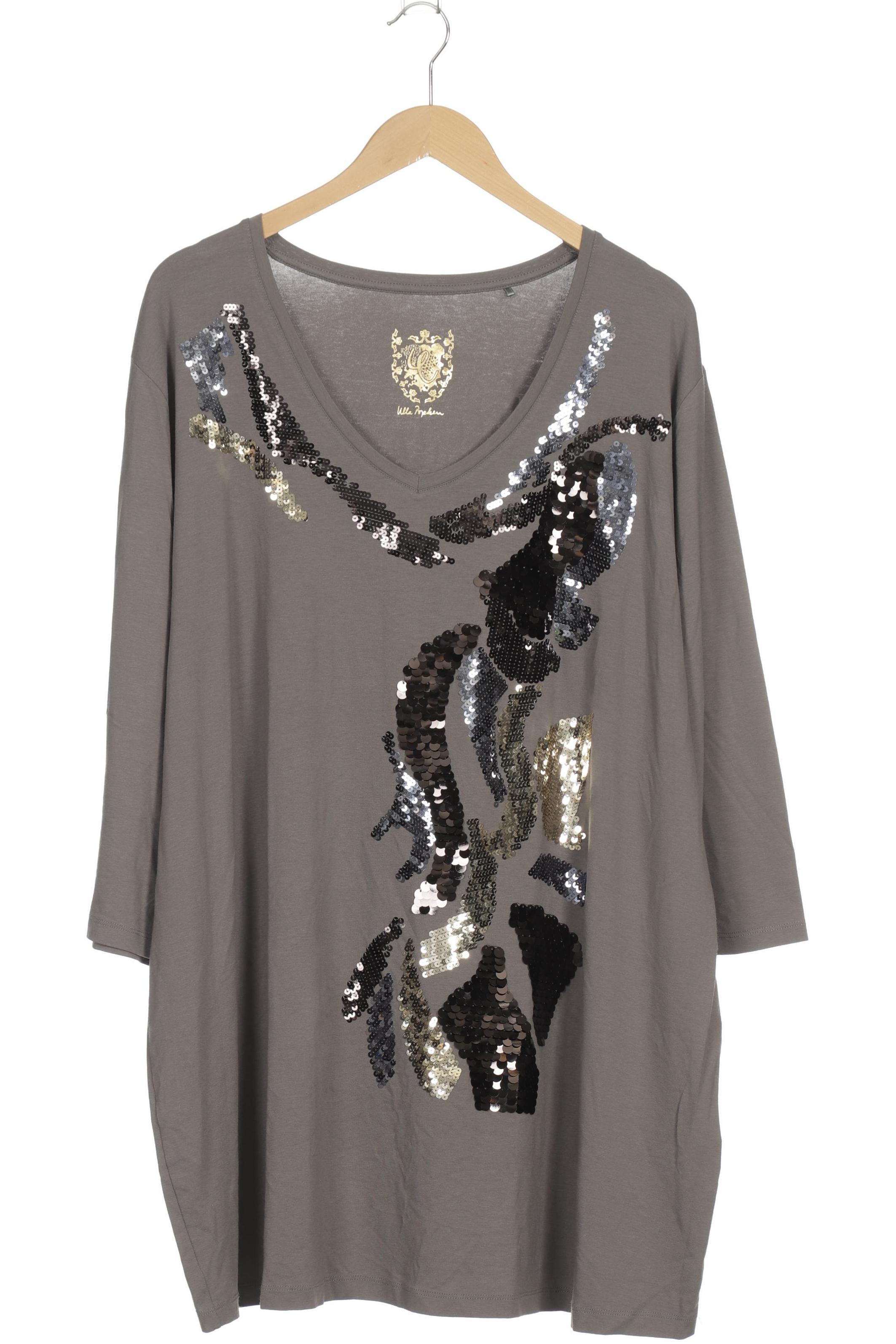 

Ulla Popken Damen T-Shirt, grau, Gr. 54