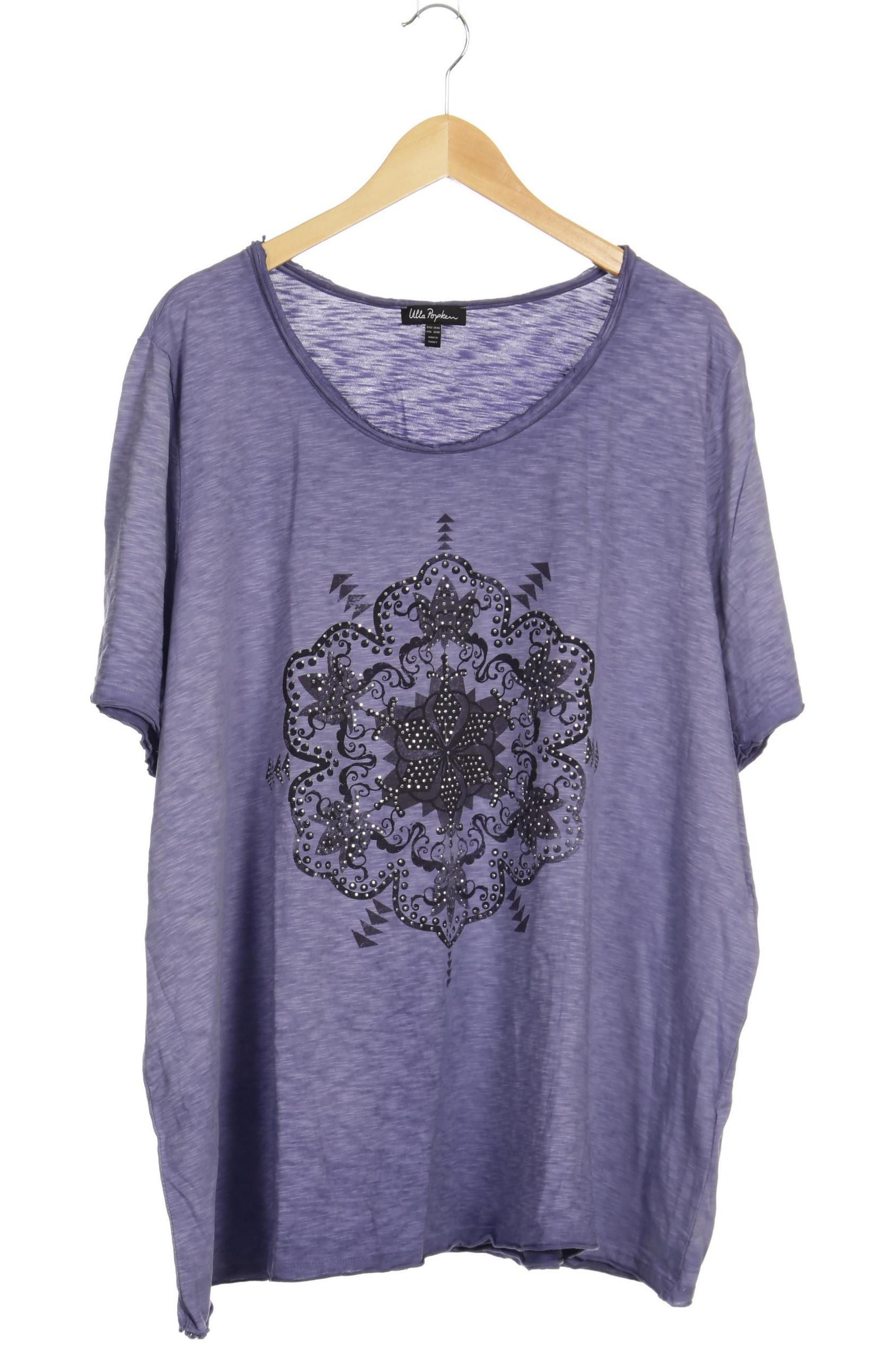 

Ulla Popken Damen T-Shirt, lila, Gr. 54