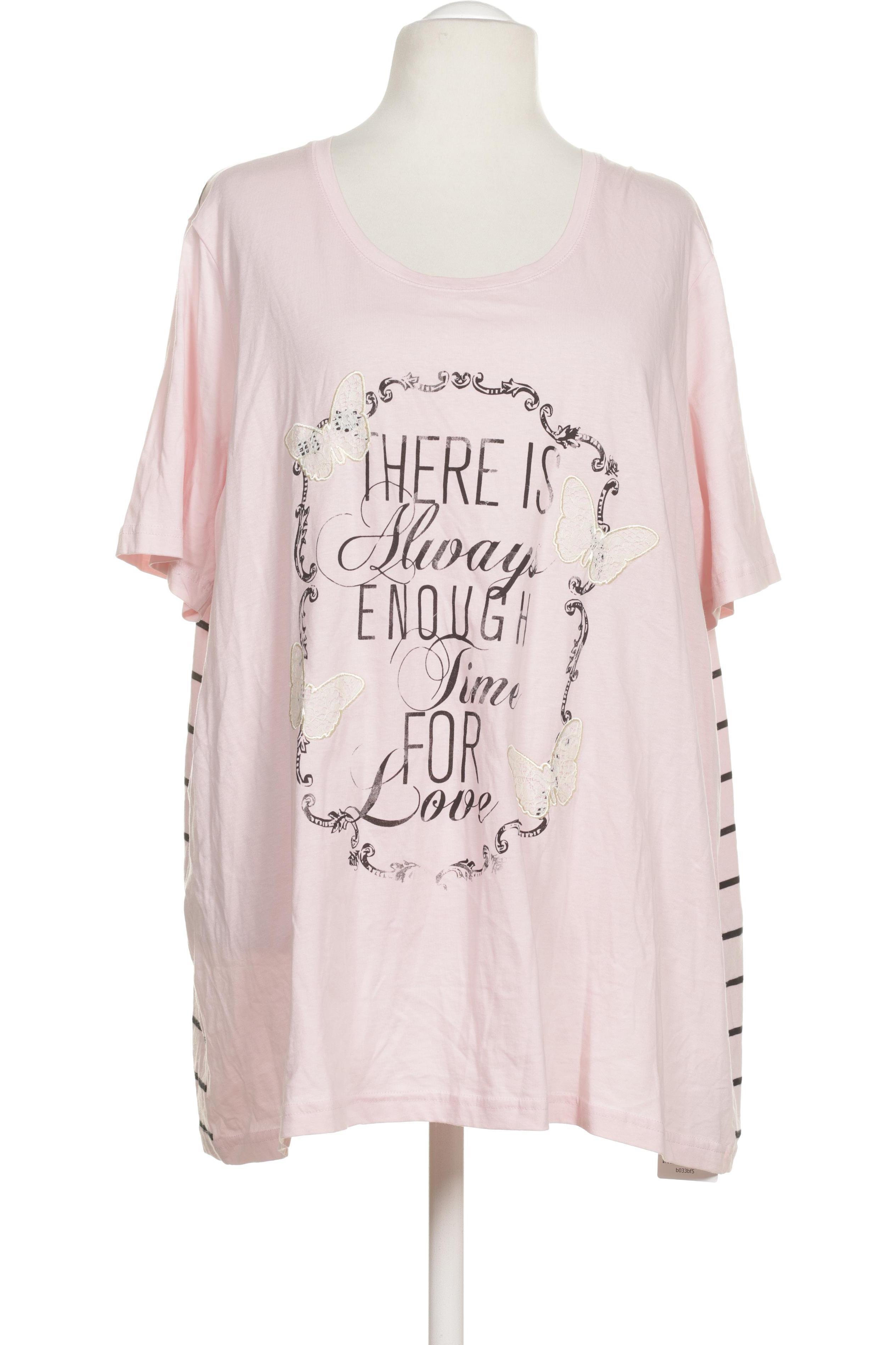 

Ulla Popken Damen T-Shirt, pink, Gr. 54