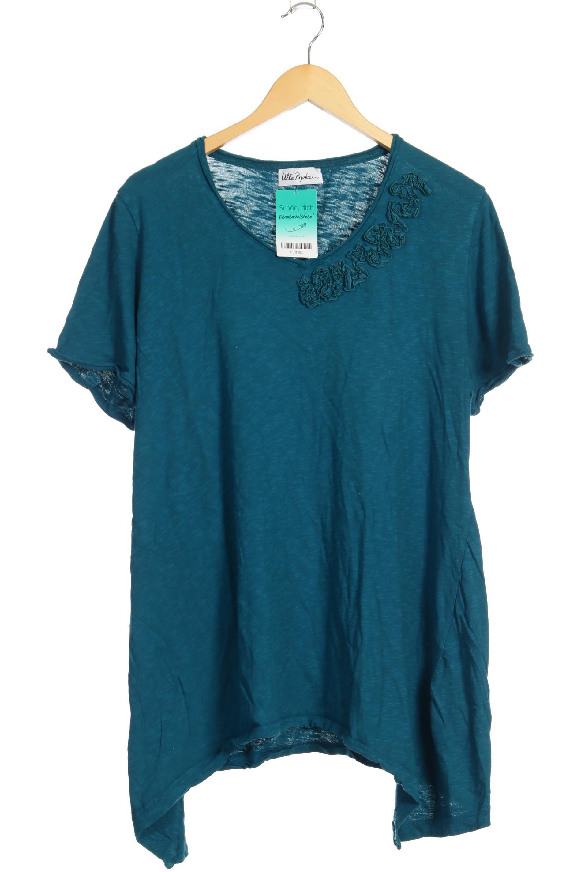 

Ulla Popken Damen T-Shirt, türkis, Gr. 50