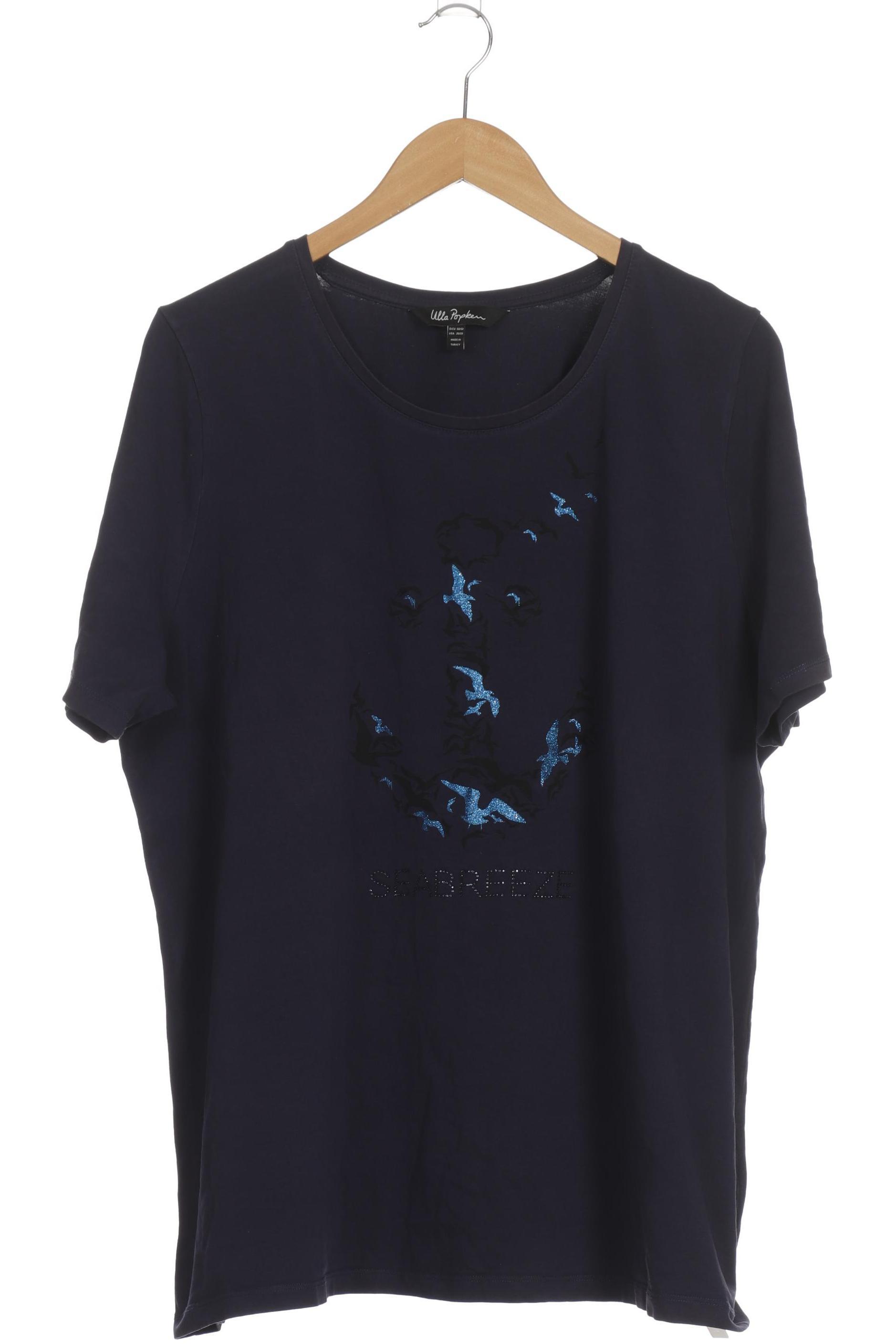 

Ulla Popken Damen T-Shirt, blau, Gr. 50