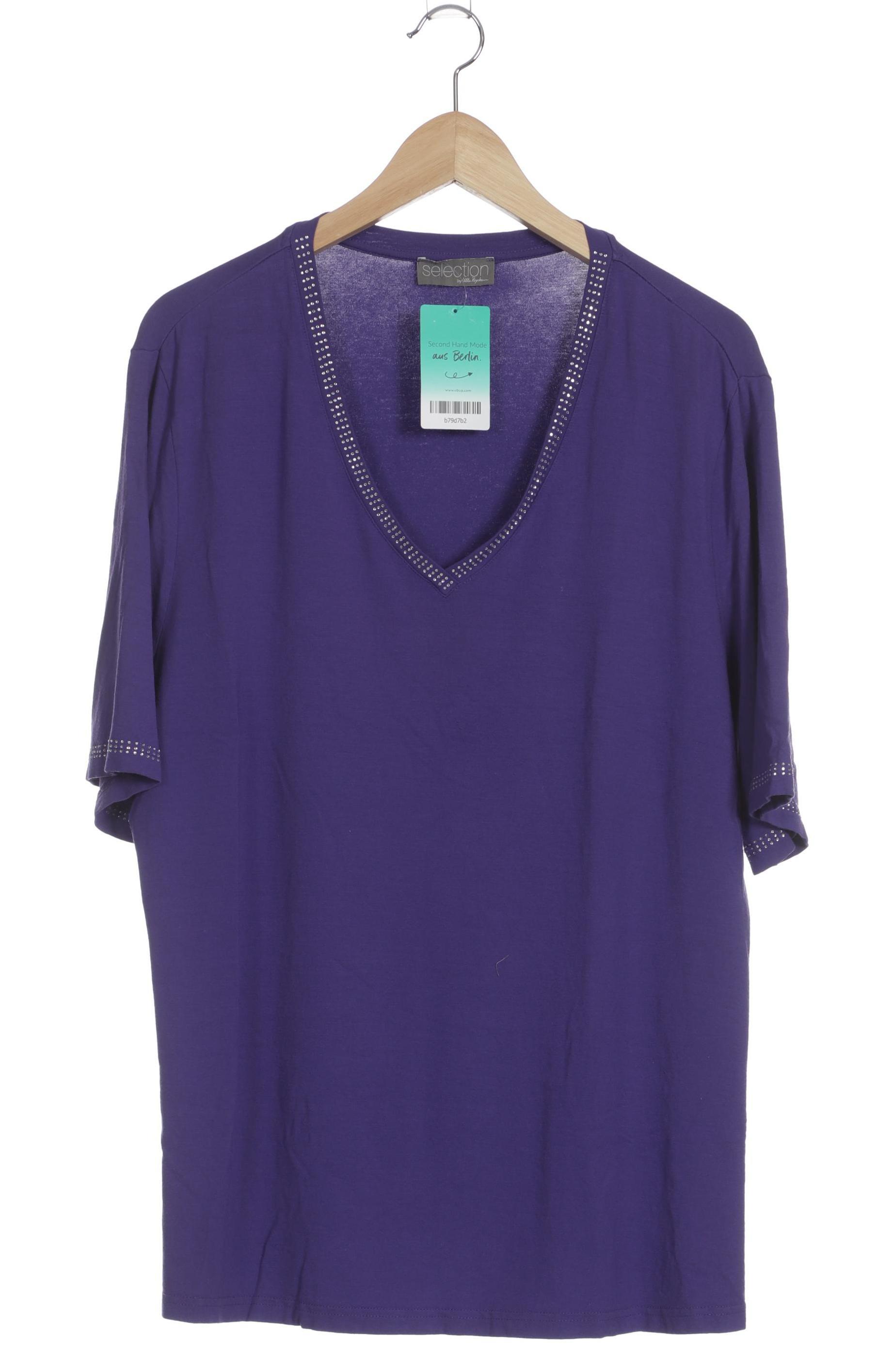 

Ulla Popken Damen T-Shirt, lila, Gr. 46