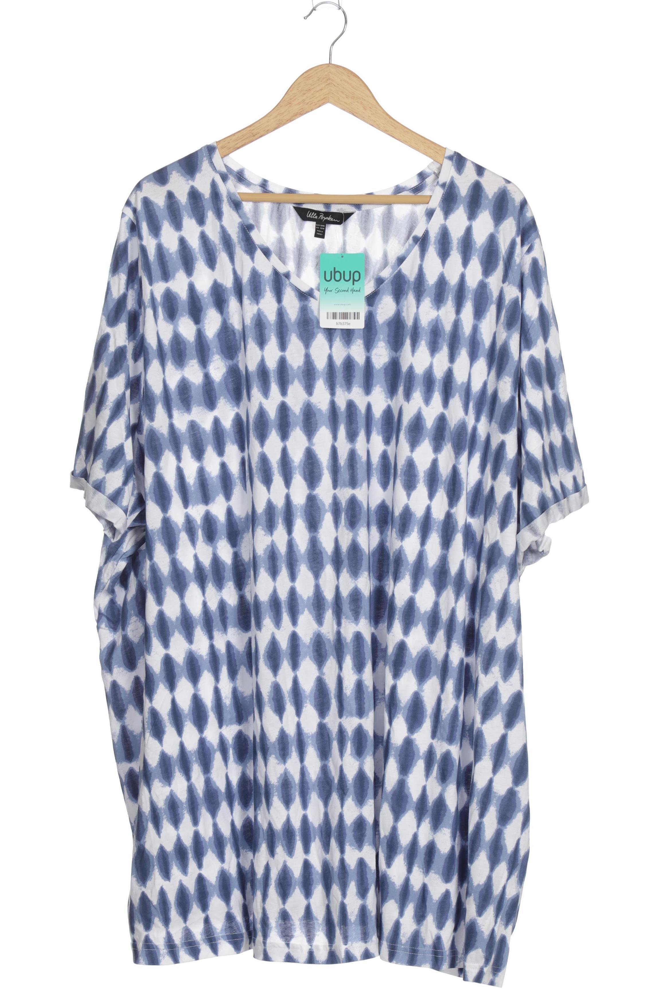 

Ulla Popken Damen T-Shirt, blau, Gr. 62