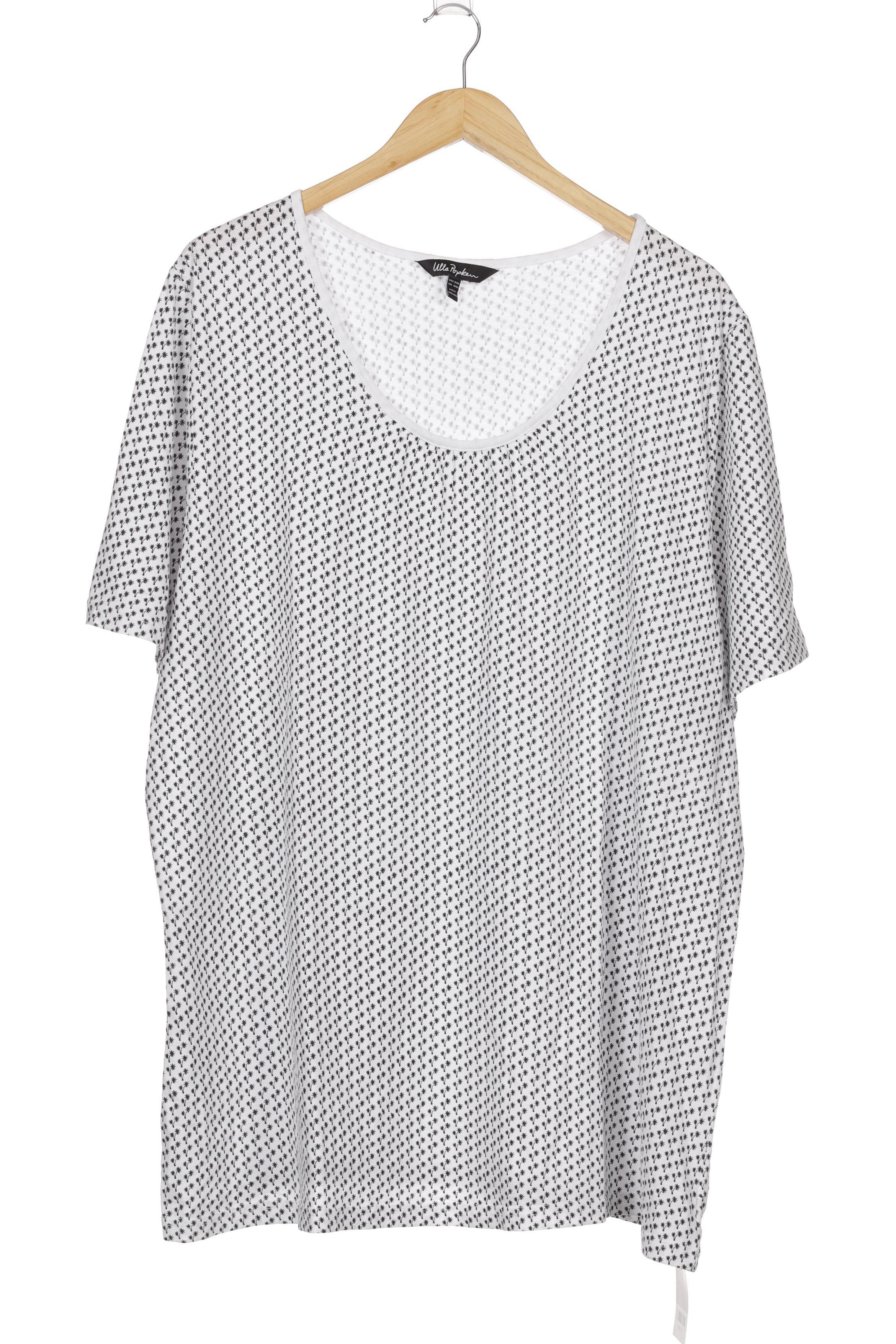 

Ulla Popken Damen T-Shirt, weiß, Gr. 54