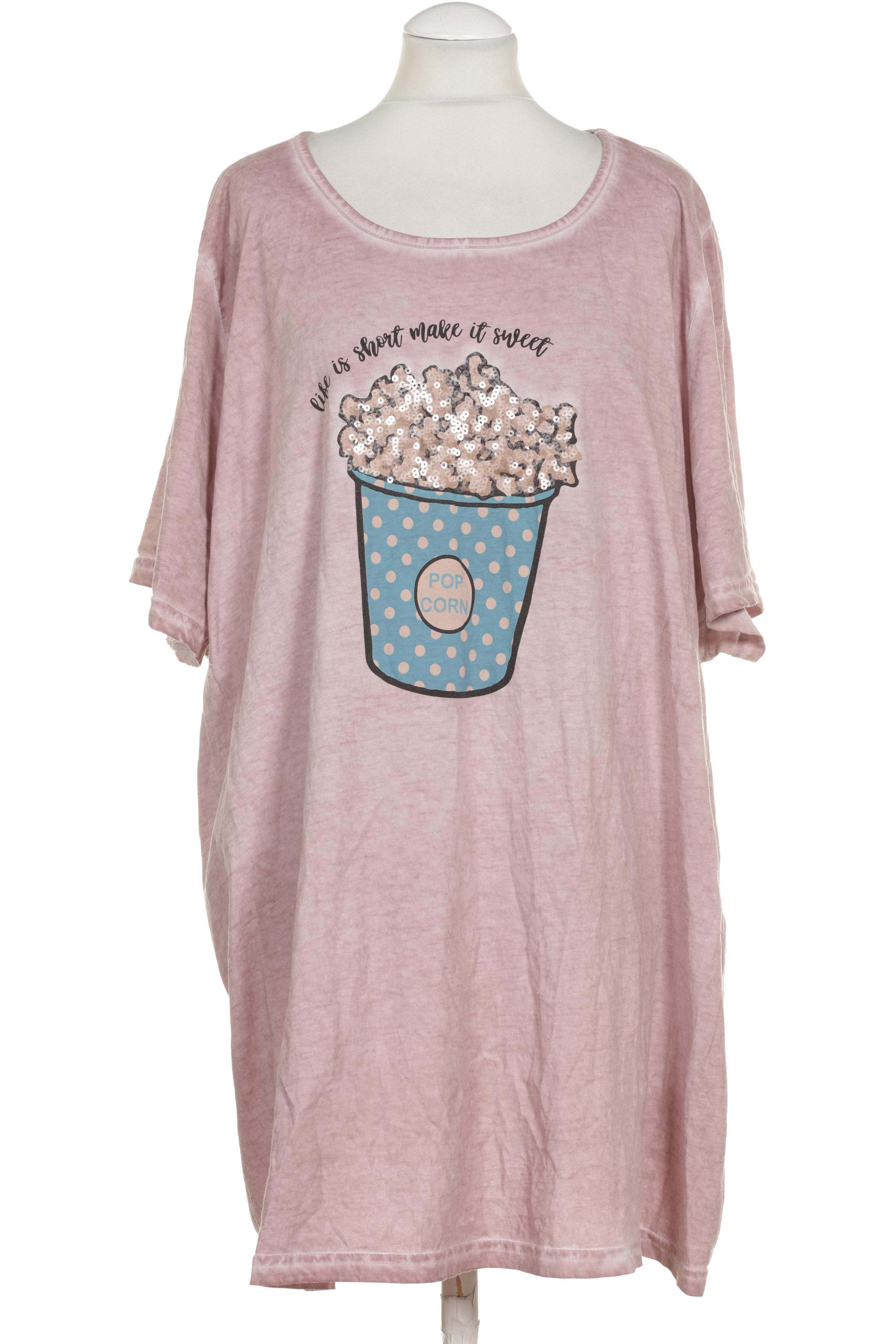 

Ulla Popken Damen T-Shirt, pink, Gr. 58