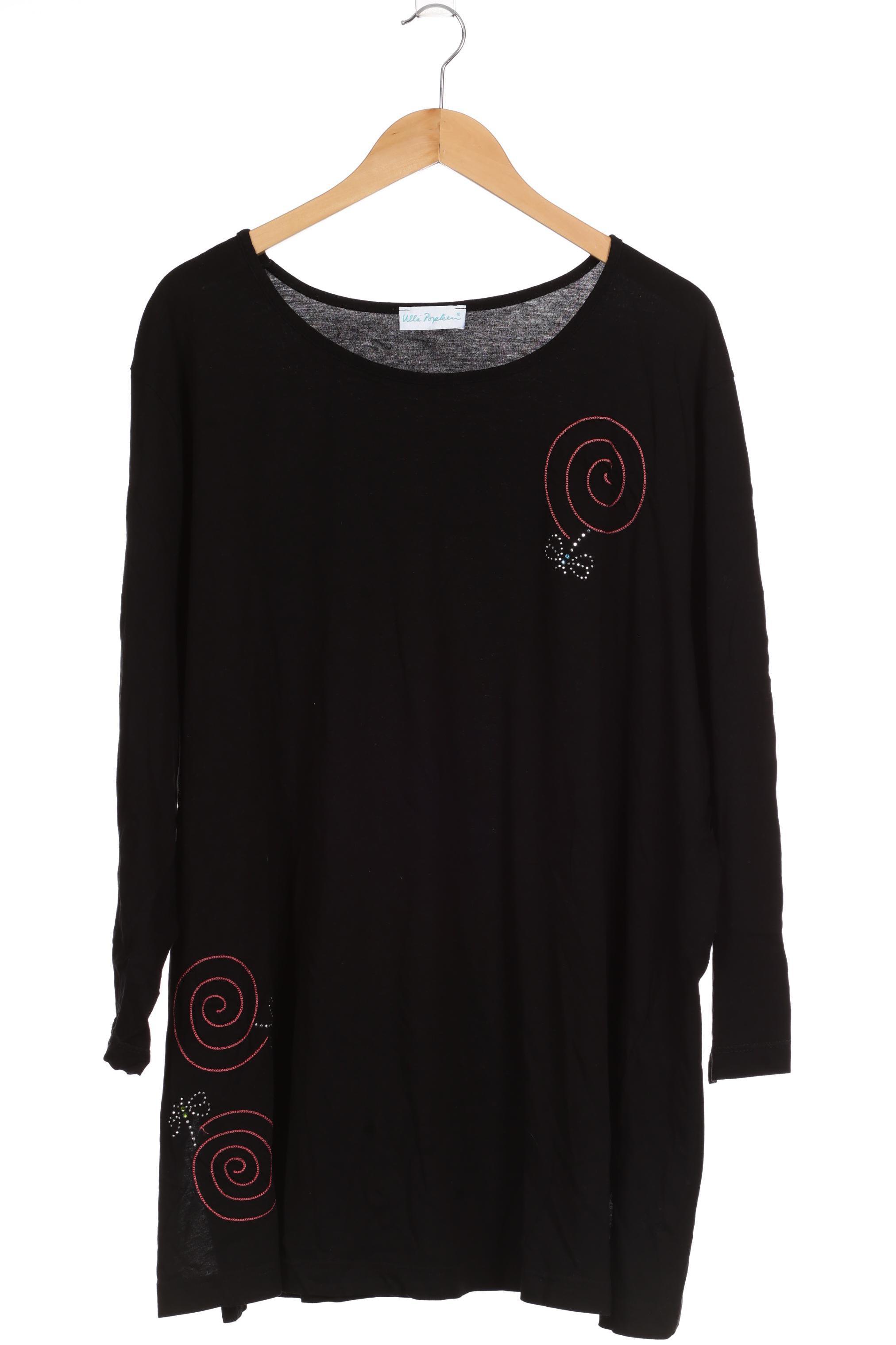 

Ulla Popken Damen Langarmshirt, schwarz, Gr. 54