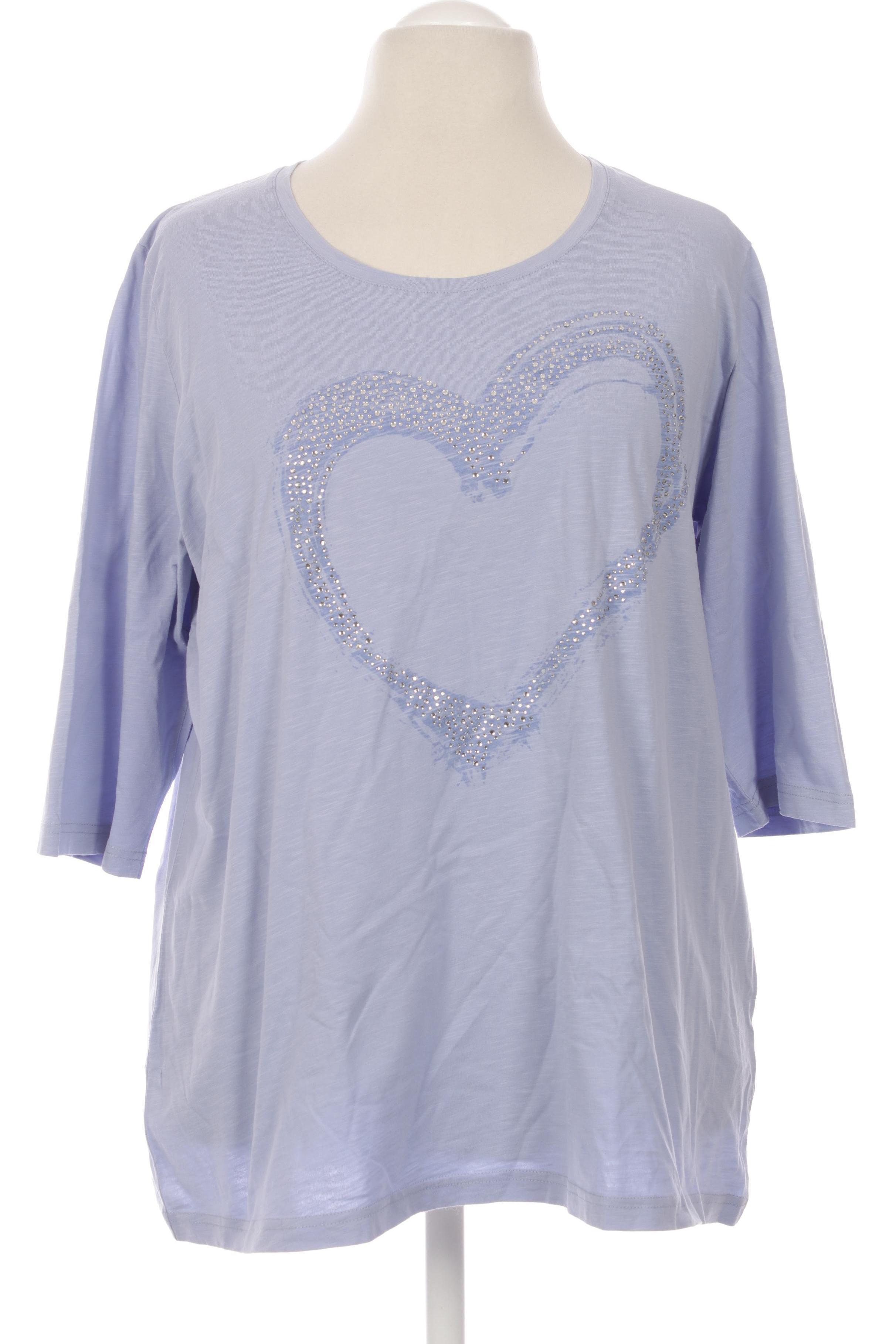 

Ulla Popken Damen T-Shirt, blau, Gr. 46