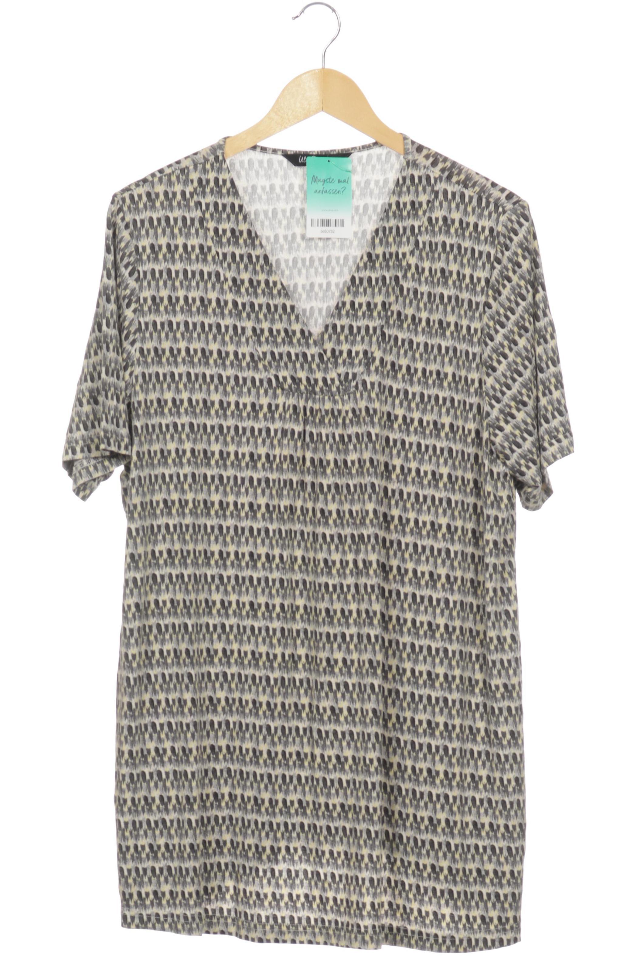 

Ulla Popken Damen T-Shirt, schwarz, Gr. 46