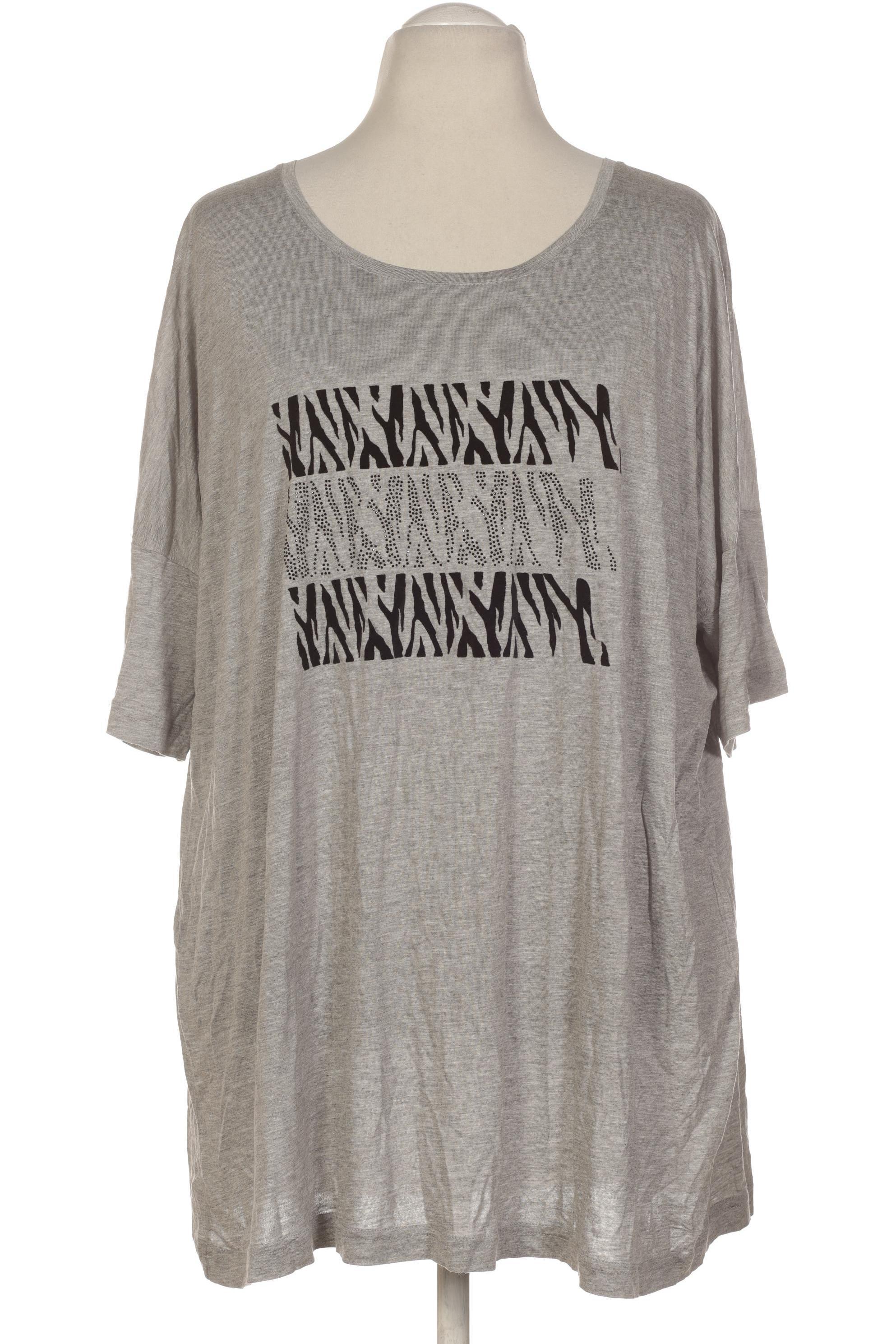 

Ulla Popken Damen T-Shirt, grau, Gr. 54