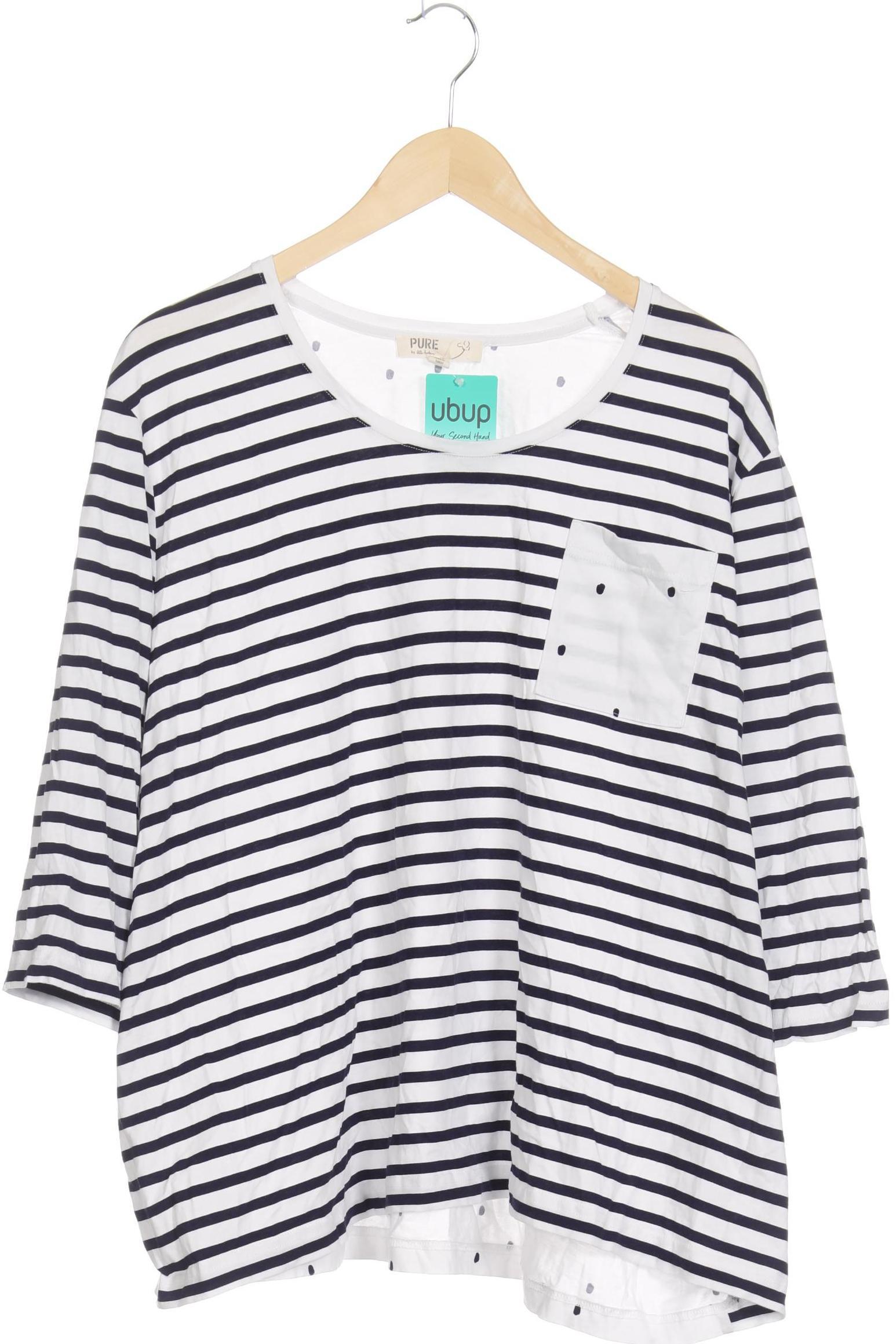 

Ulla Popken Damen T-Shirt, weiß, Gr. 54