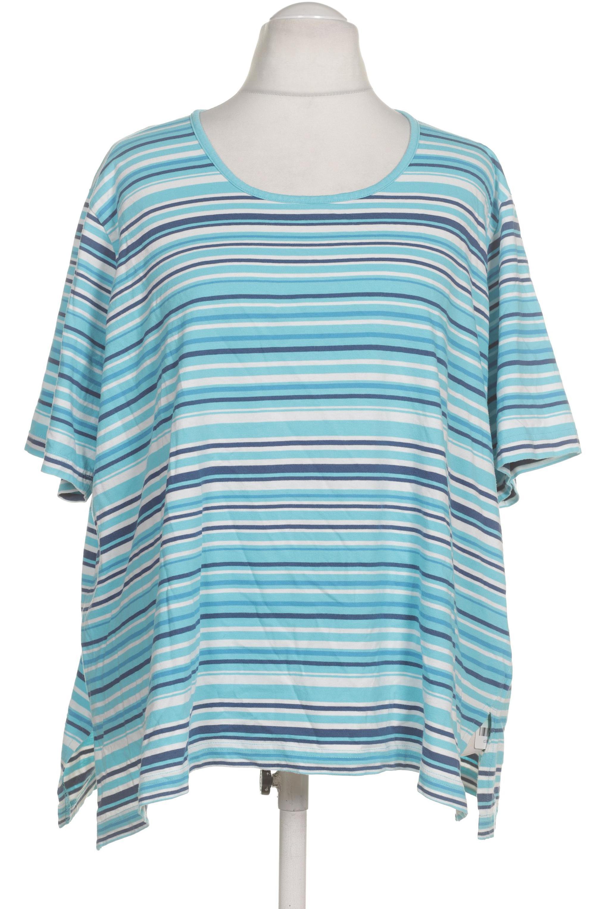 

Ulla Popken Damen T-Shirt, blau, Gr. 54