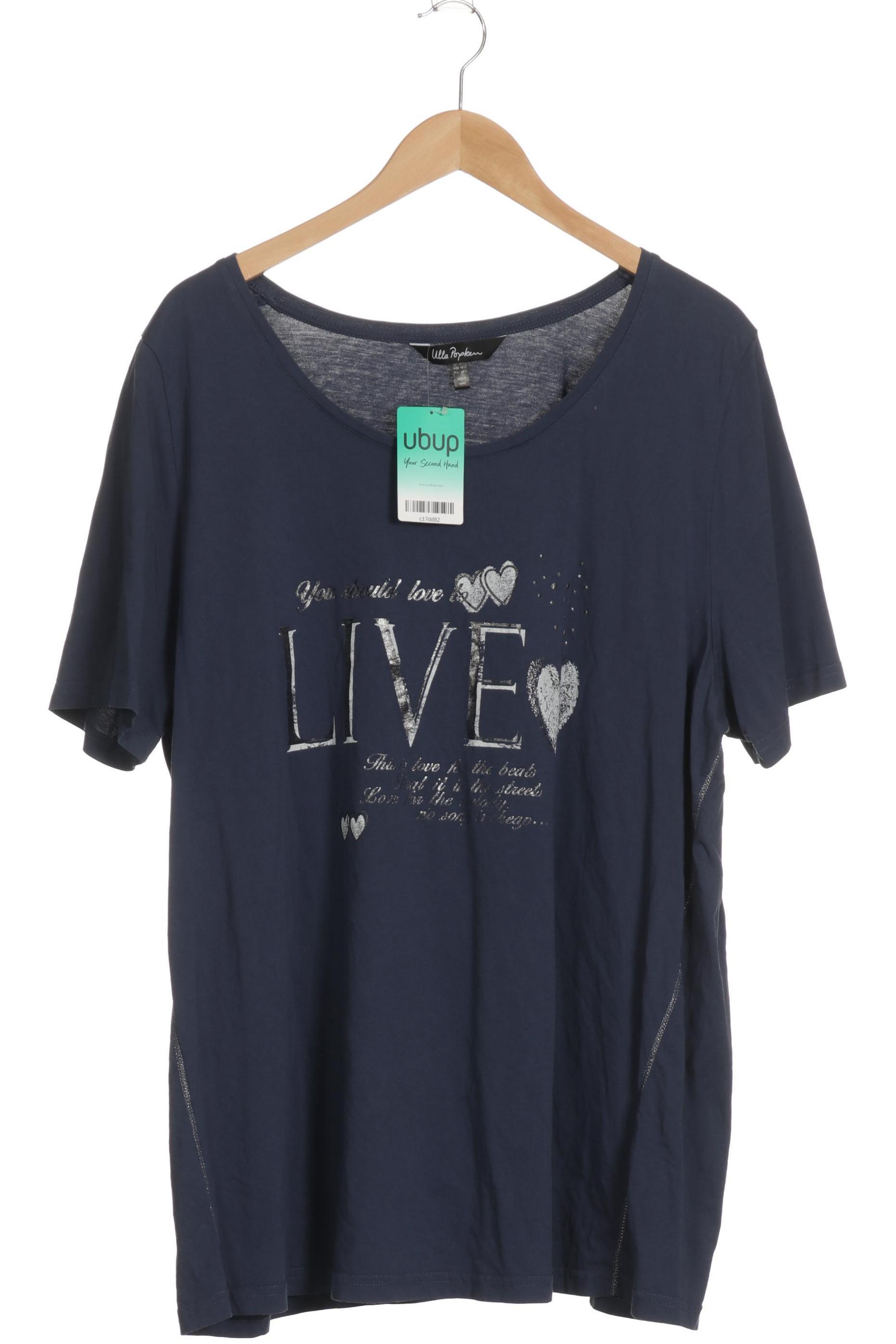 

Ulla Popken Damen T-Shirt, blau, Gr. 50