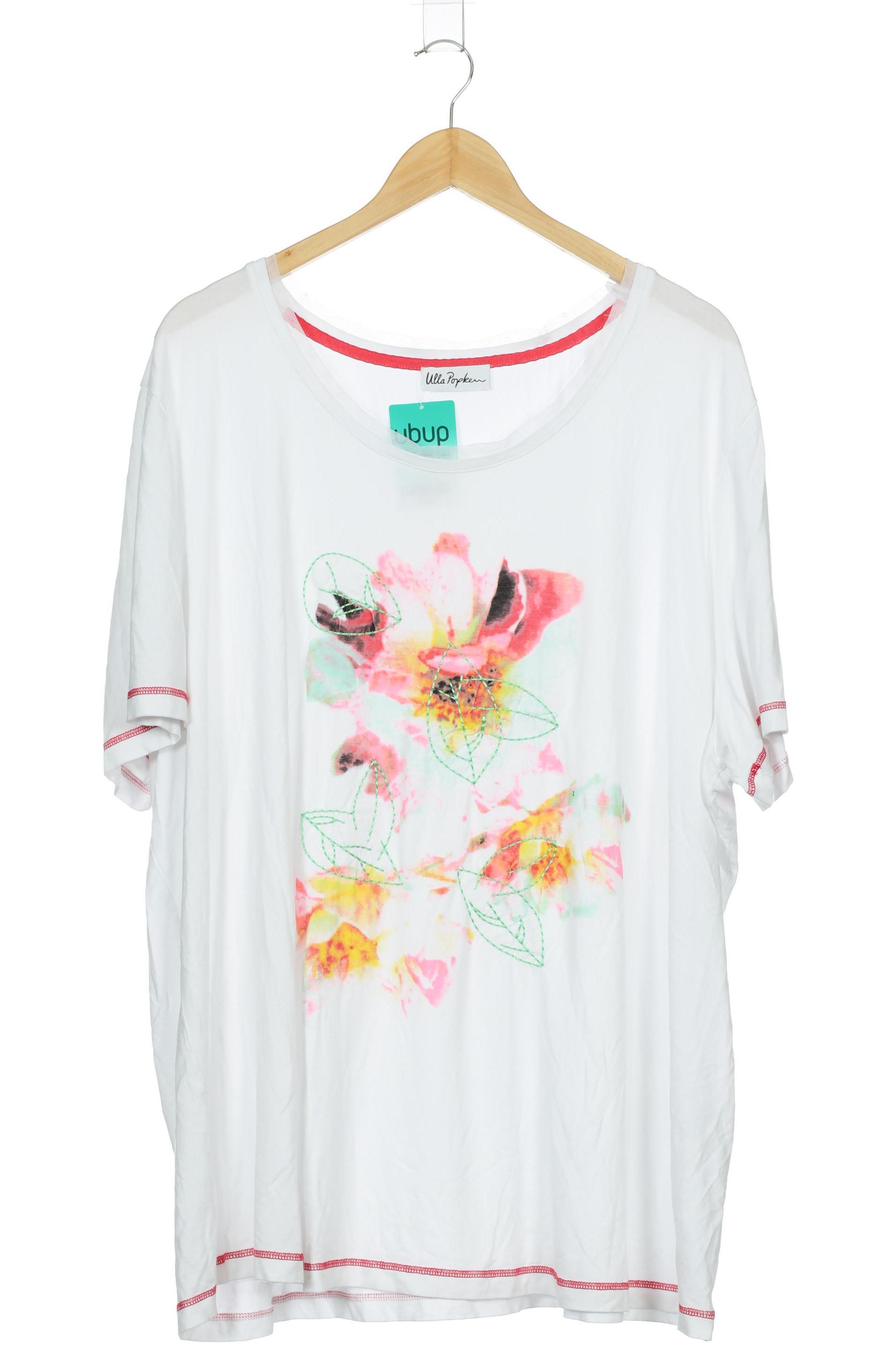 

Ulla Popken Damen T-Shirt, weiß, Gr. 58