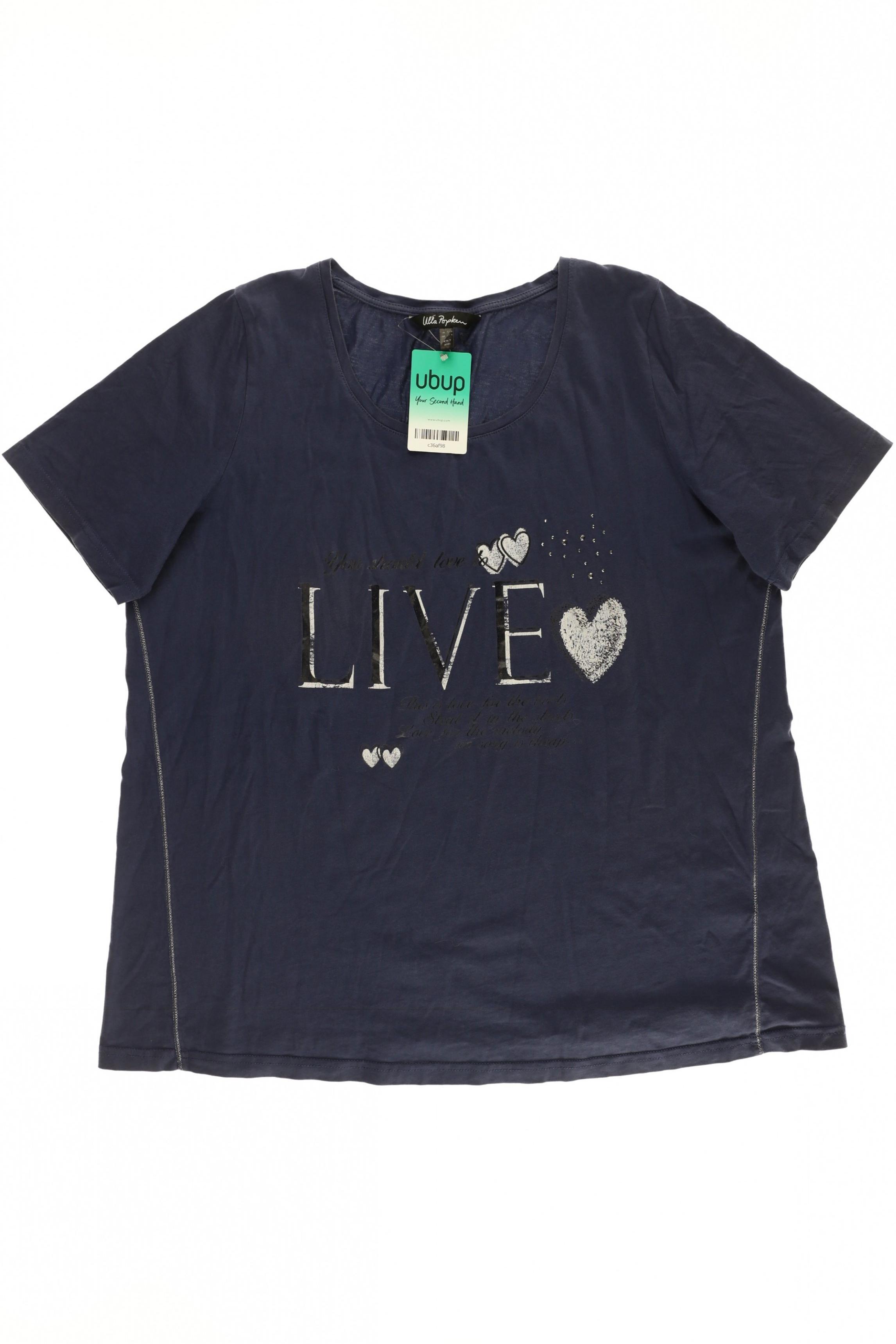 

Ulla Popken Damen T-Shirt, blau, Gr. 42