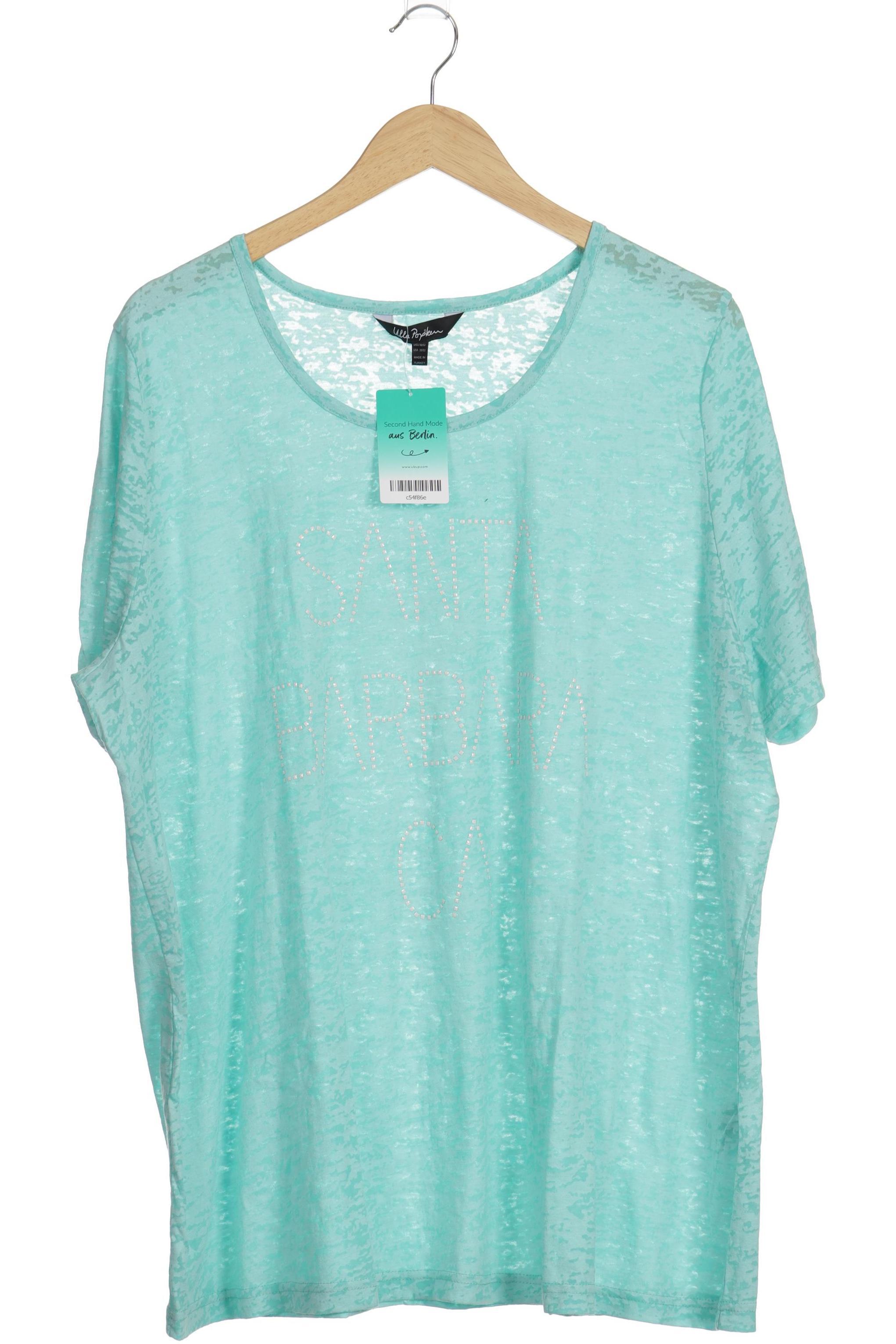 

Ulla Popken Damen T-Shirt, türkis, Gr. 50